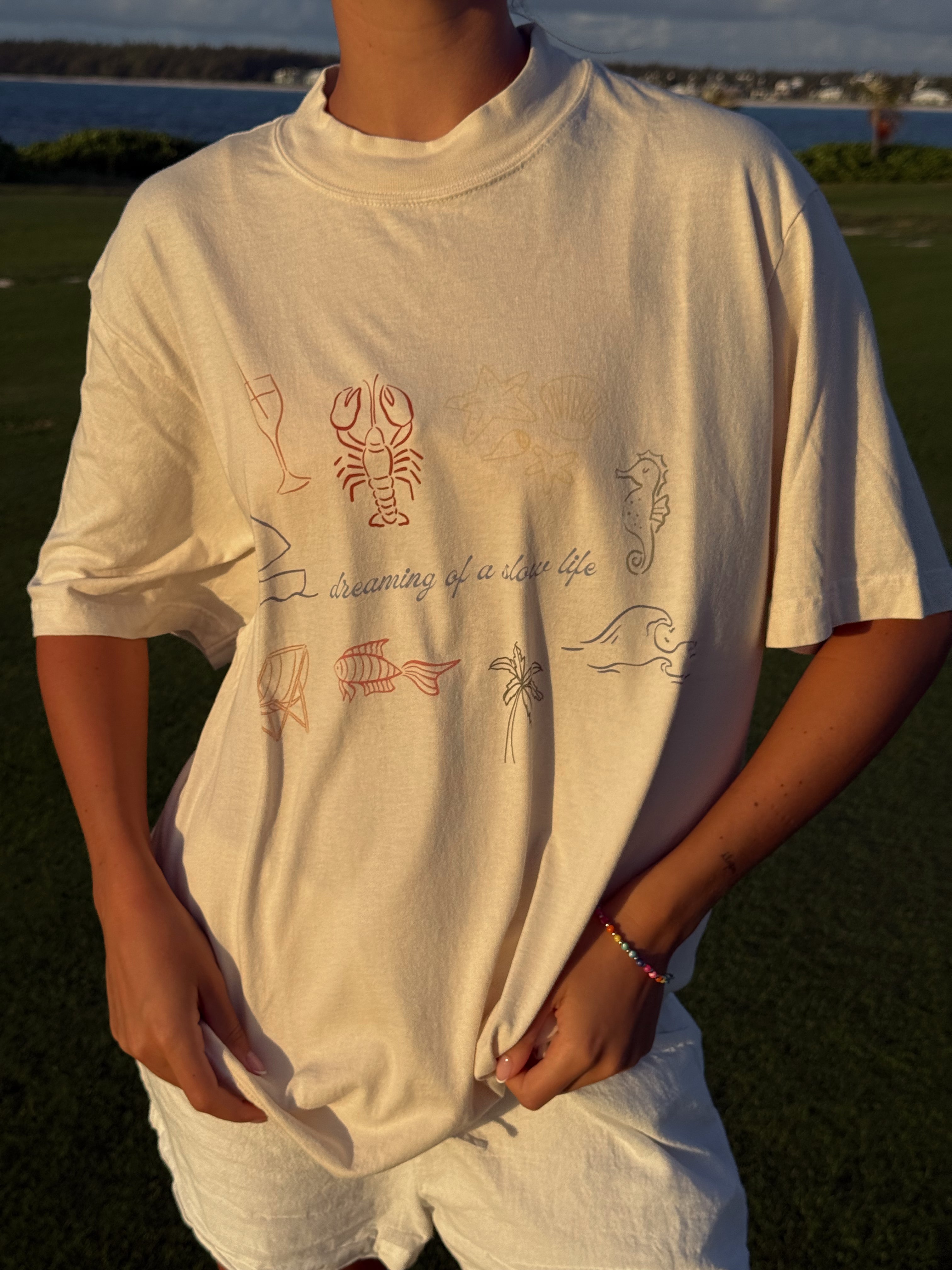 Beach Icons Mockneck