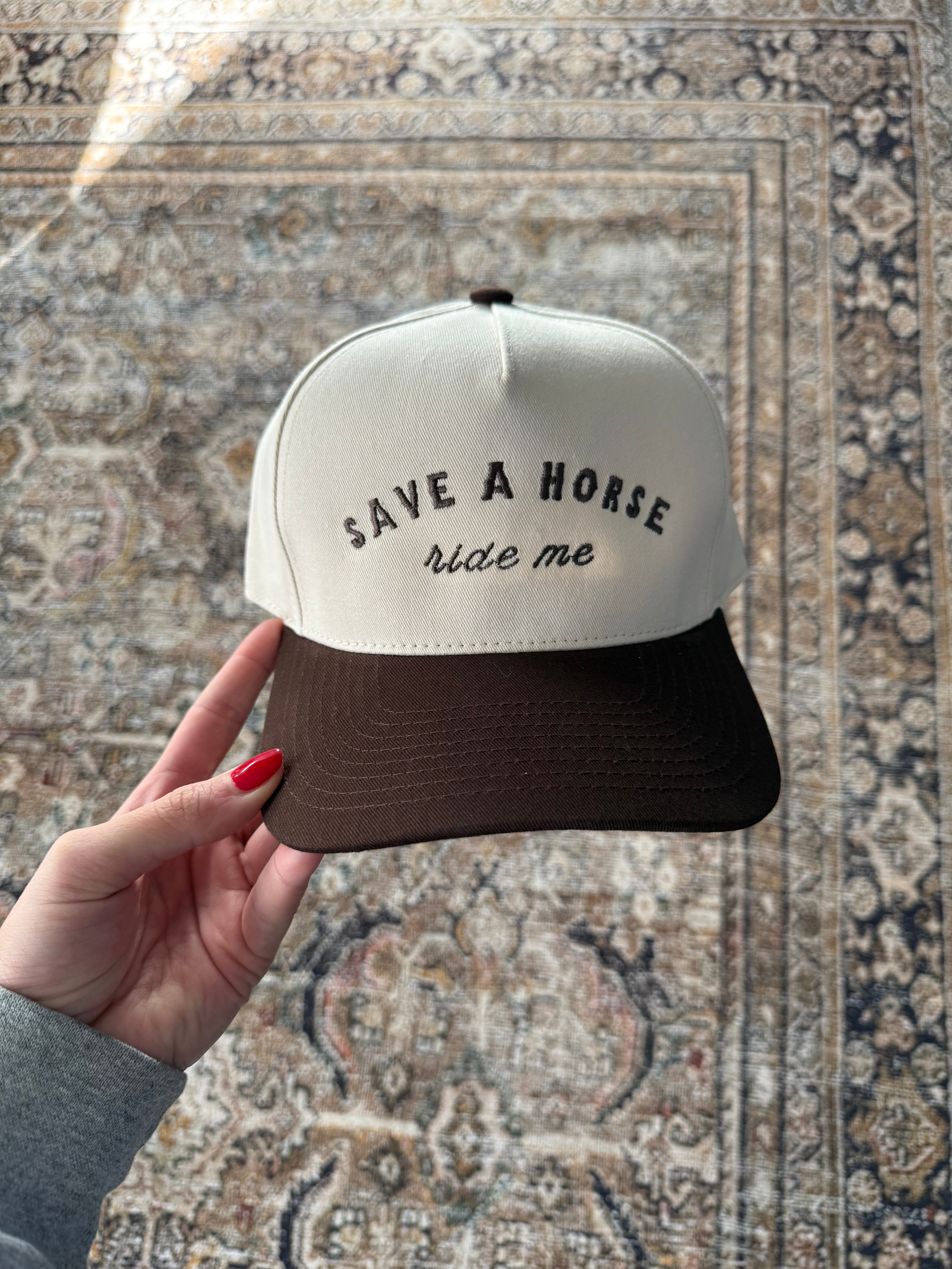 Ride Me Hat- brown