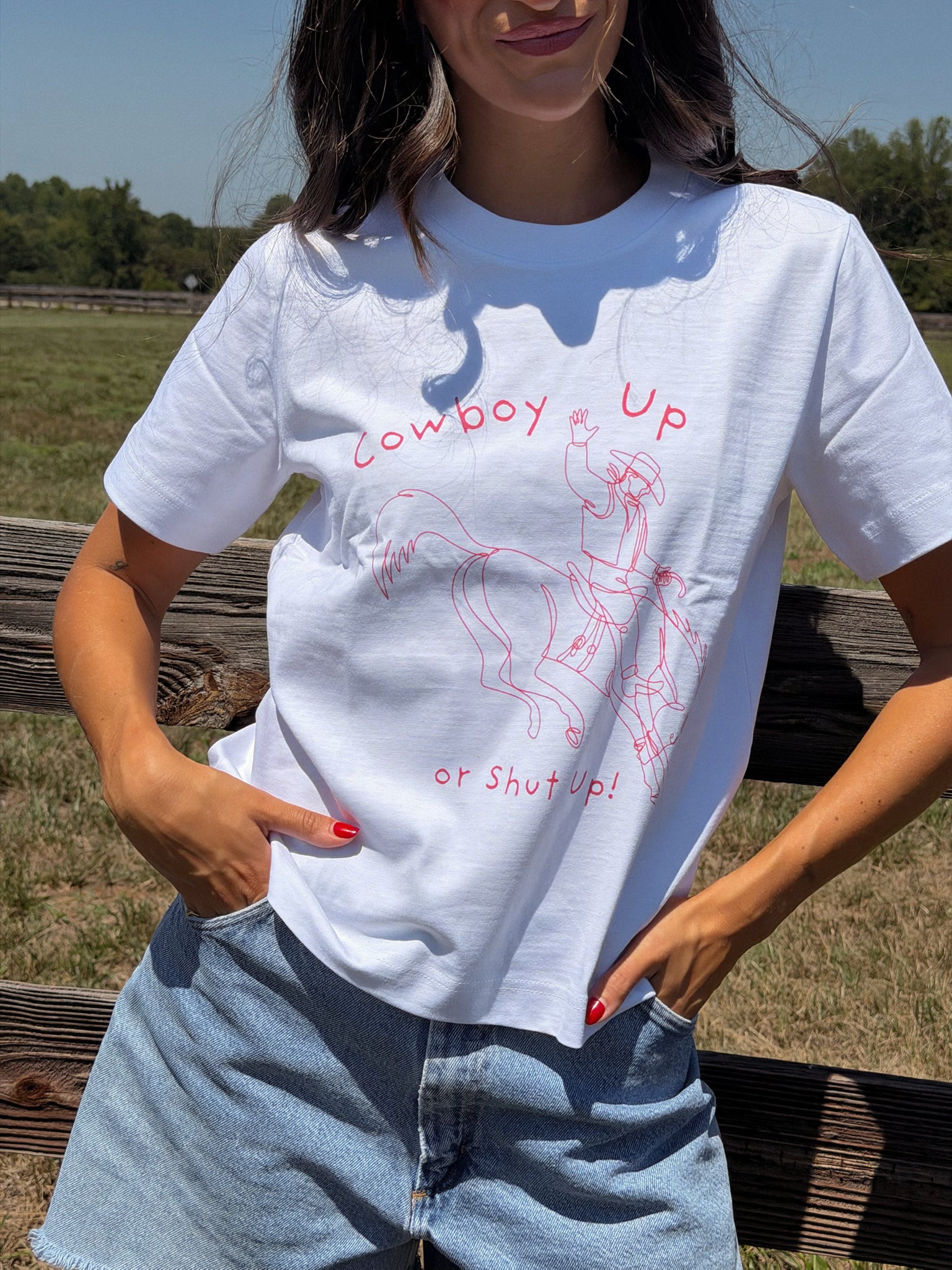 Cowboy Up Tee