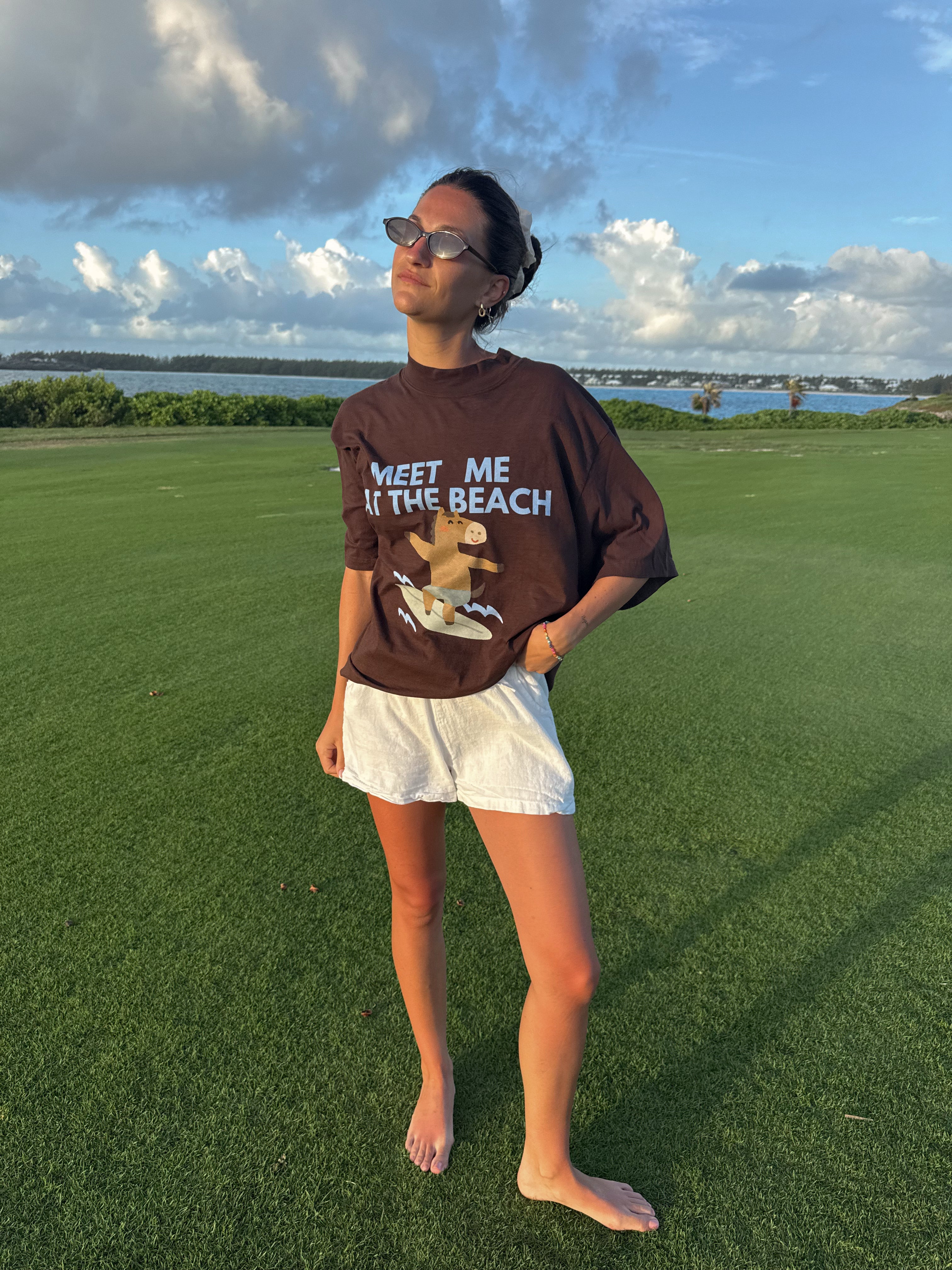 Meet Me At The Beach Mockneck