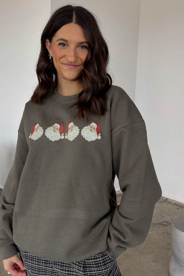 Vintage Santa Sweatshirt
