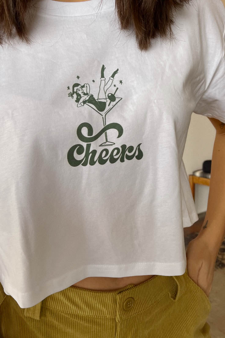 Cheers Santa Baby Tee