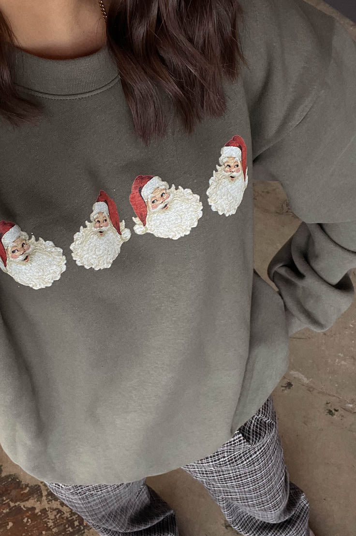 Vintage Santa Sweatshirt