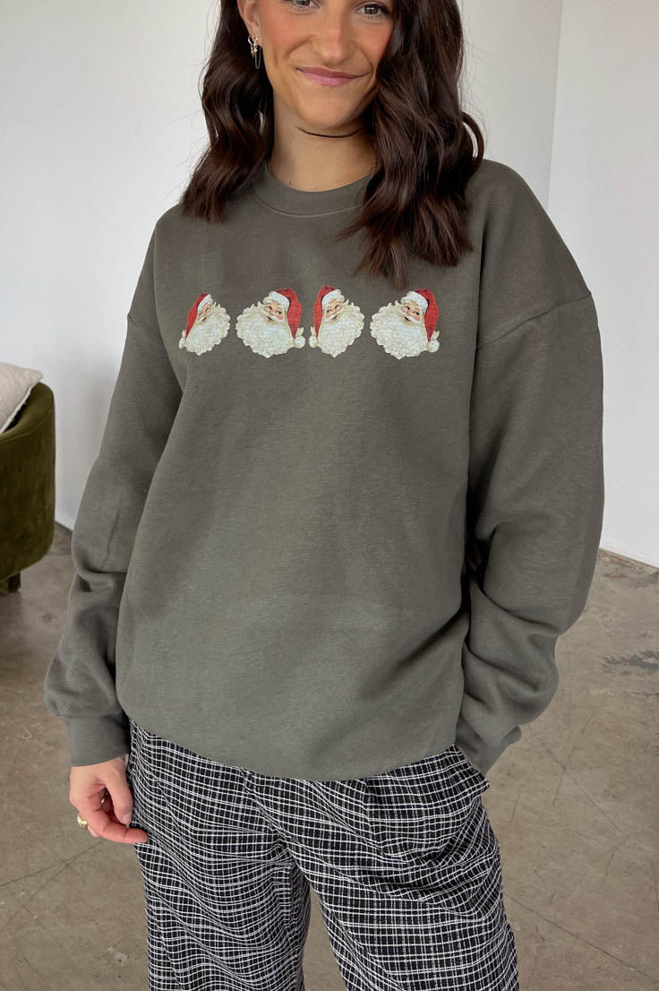 Vintage Santa Sweatshirt