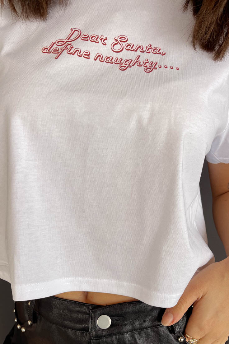 Define Naughty Baby Tee