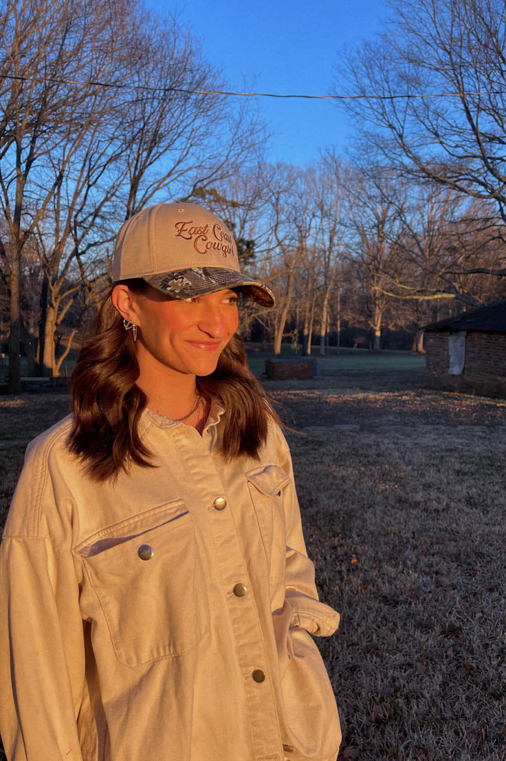 East Coast Cowgirl Two Tone Hat