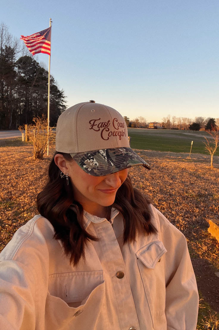 East Coast Cowgirl Two Tone Hat