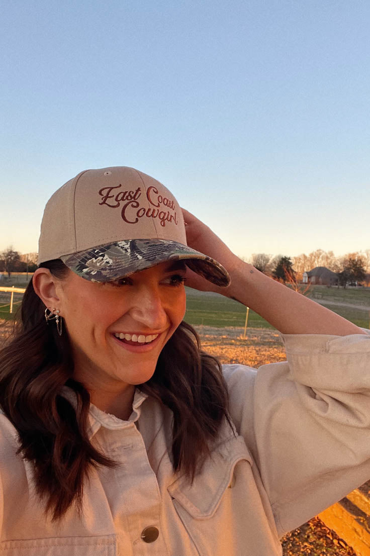 East Coast Cowgirl Two Tone Hat