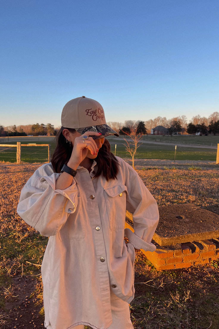East Coast Cowgirl Two Tone Hat