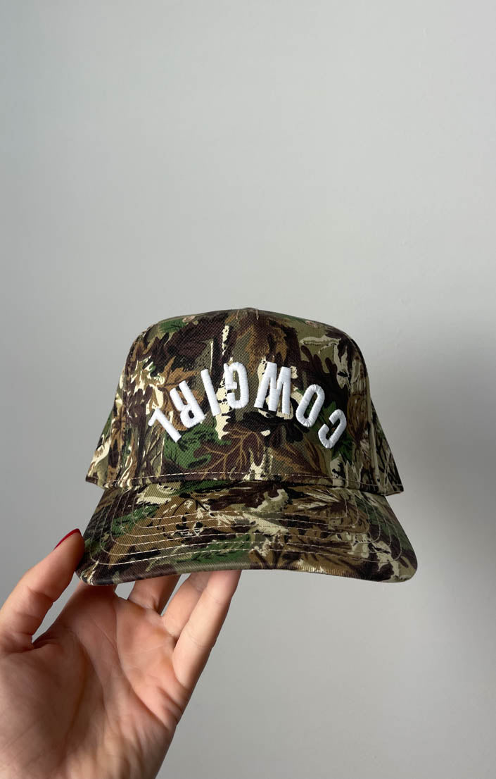 Cowgirl Hat- Camo
