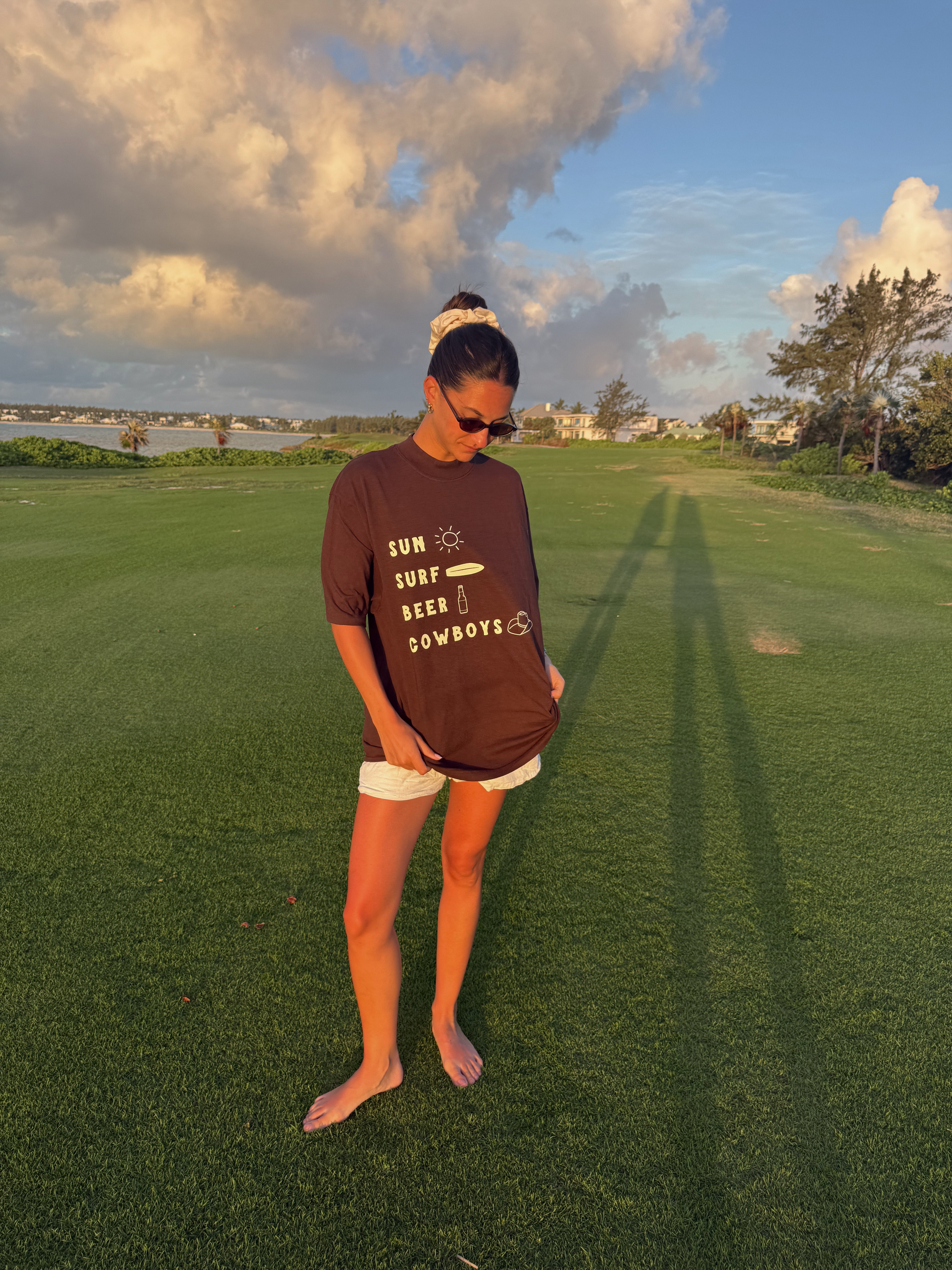 Sun Surf Beer Cowboys Mockneck