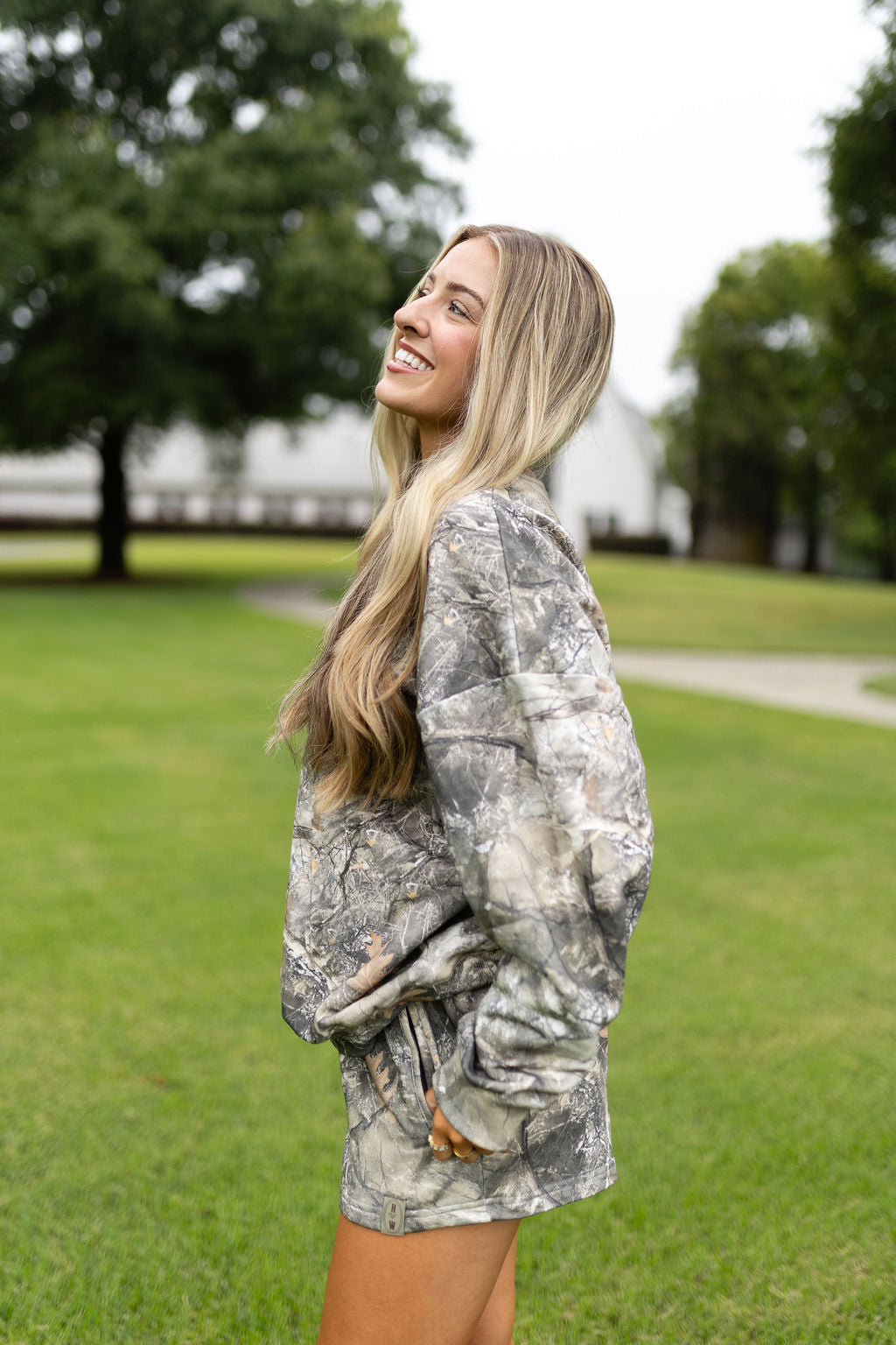 Timber Camo Crewneck