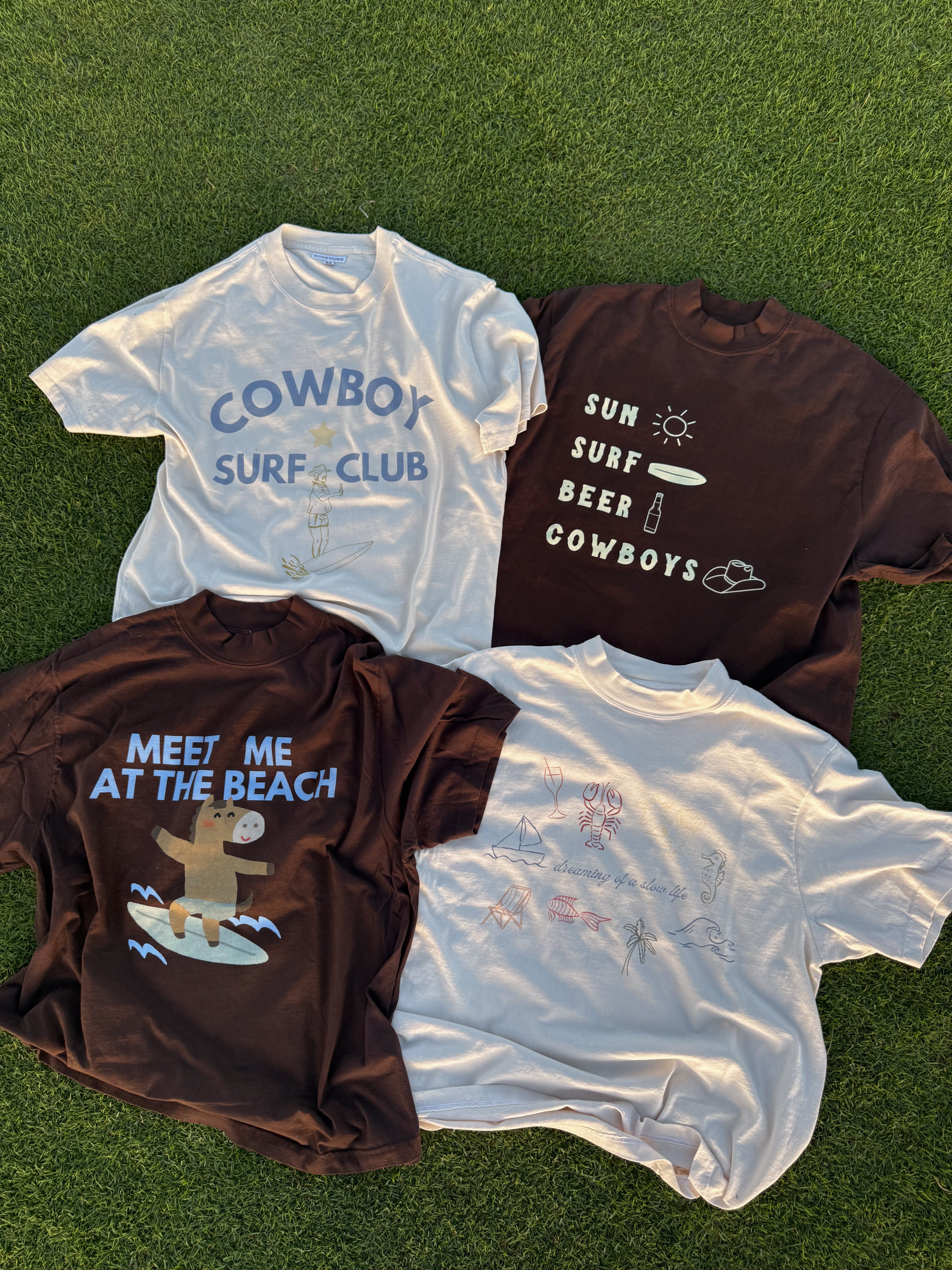 Beach Icons Mockneck