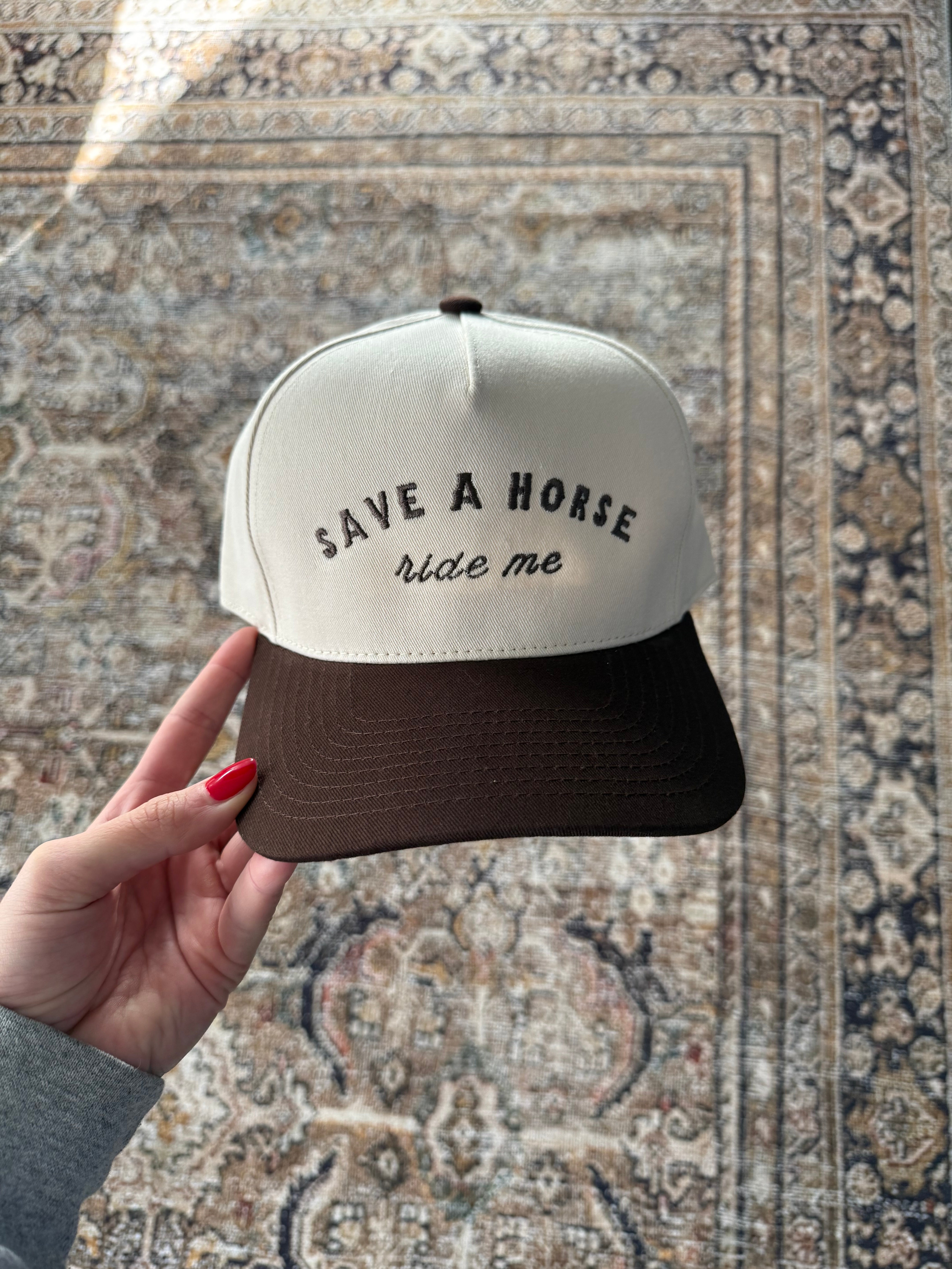 Ride Me Hat- brown