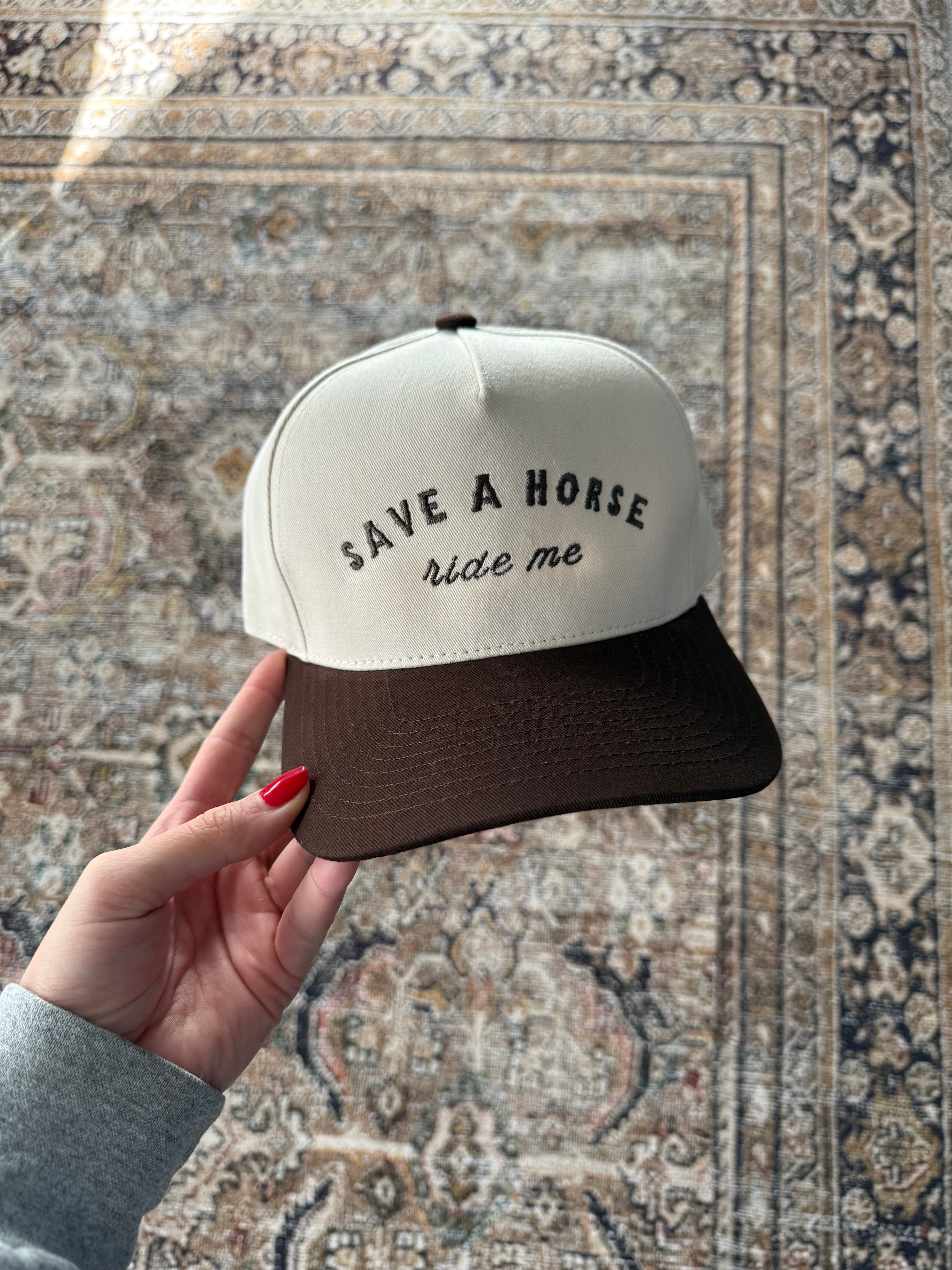 Ride Me Hat- brown