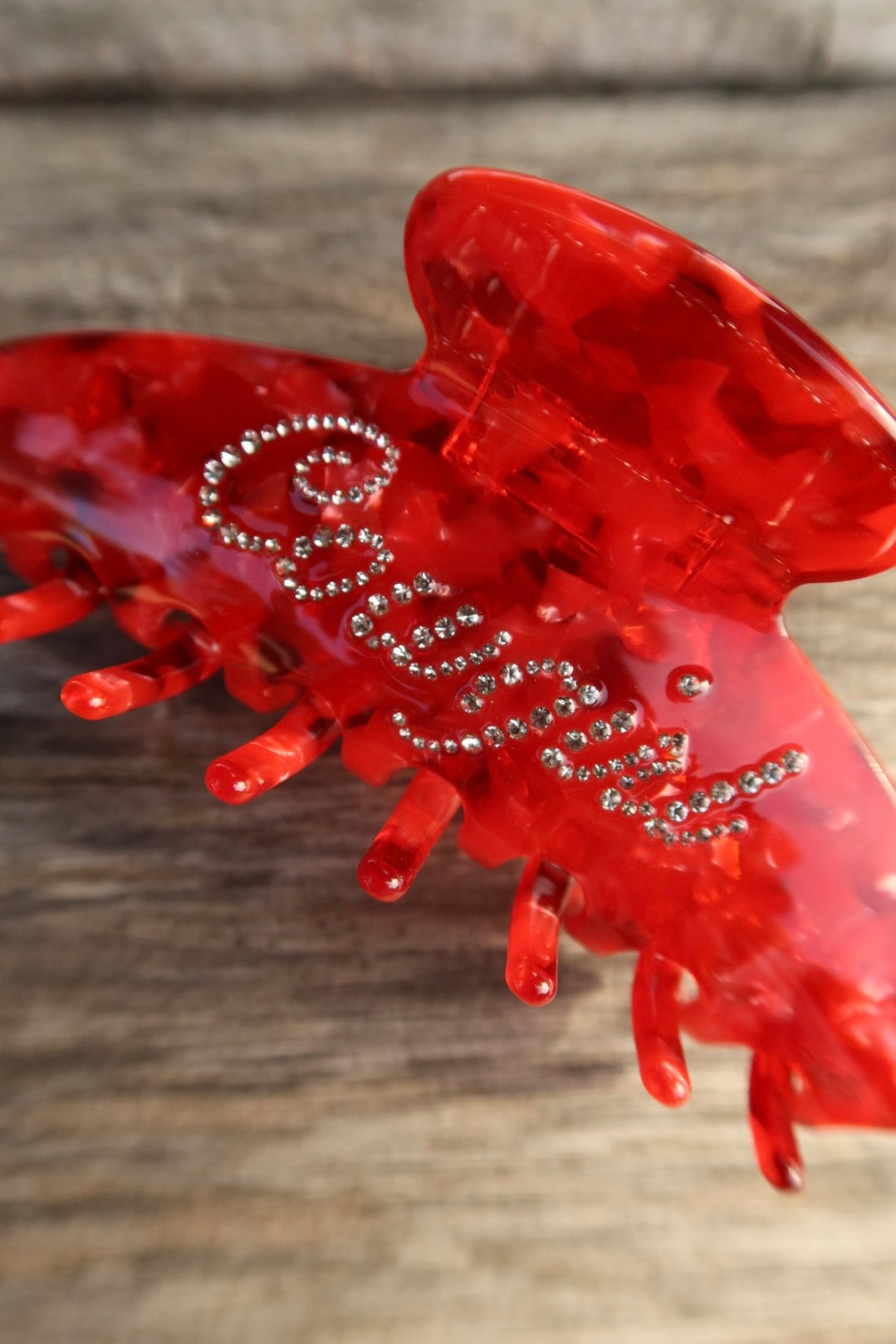 Cowgirl Rhinestone Clip