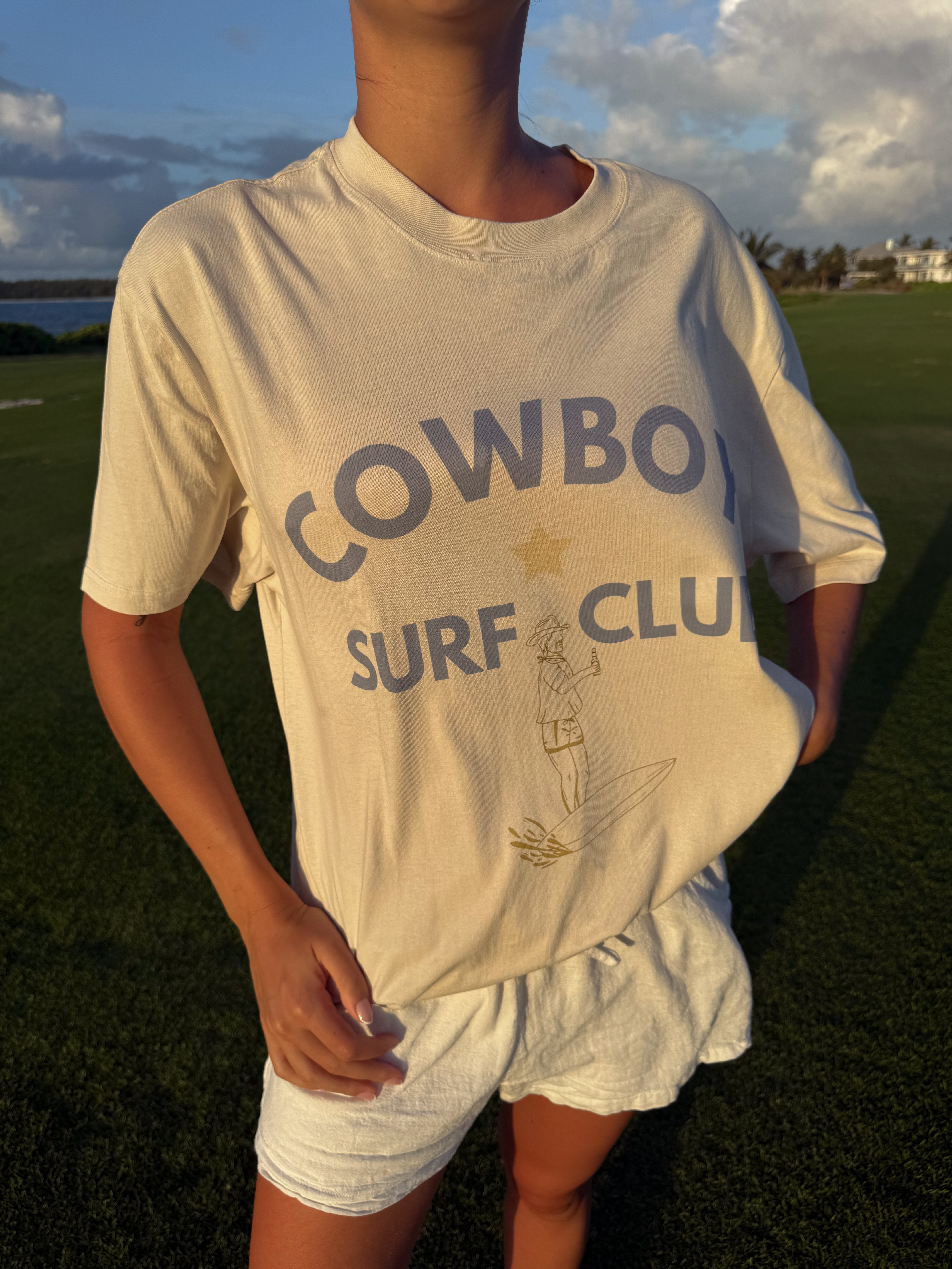 Cowboy Surf Club Tee