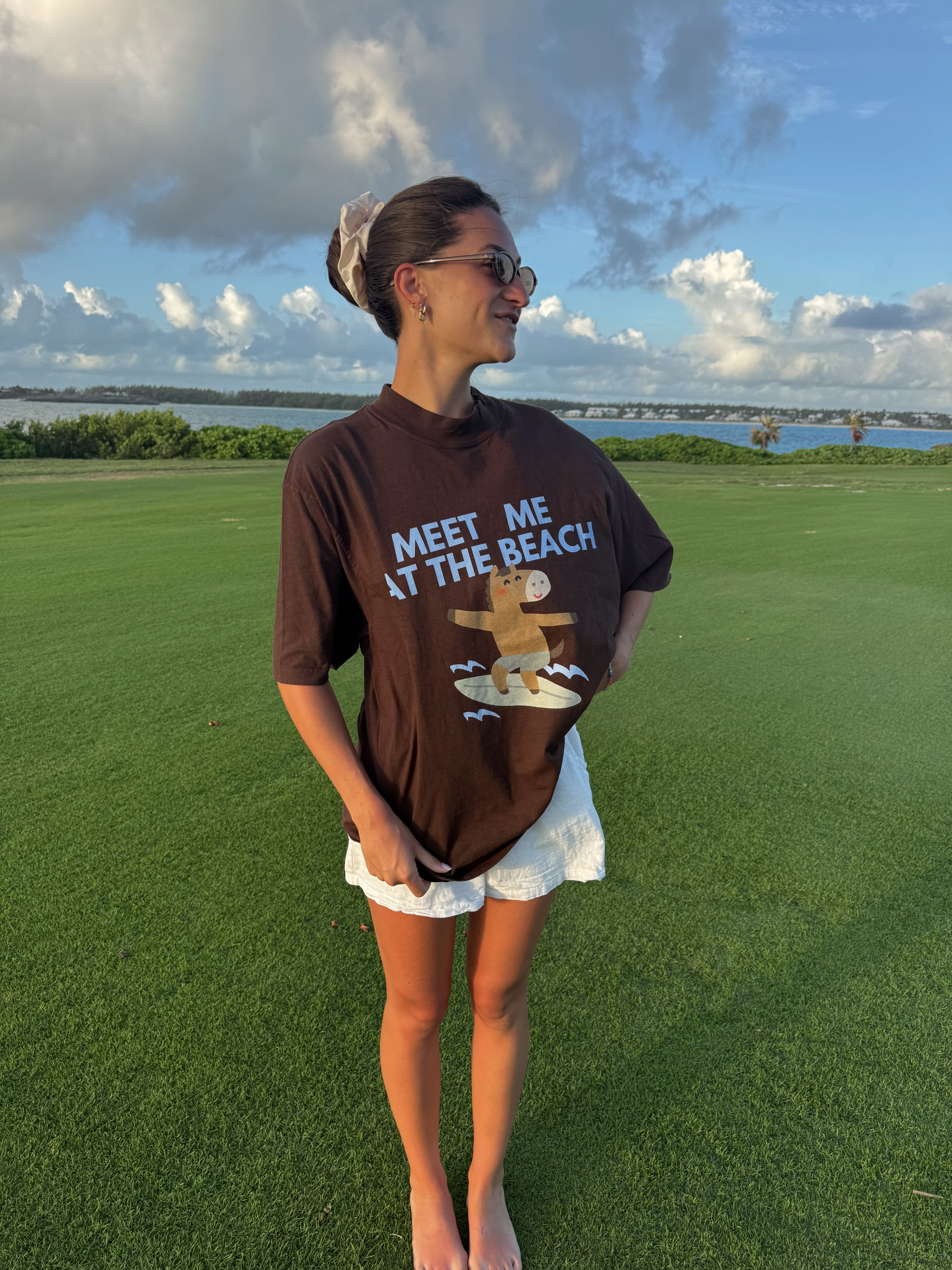 Meet Me At The Beach Mockneck