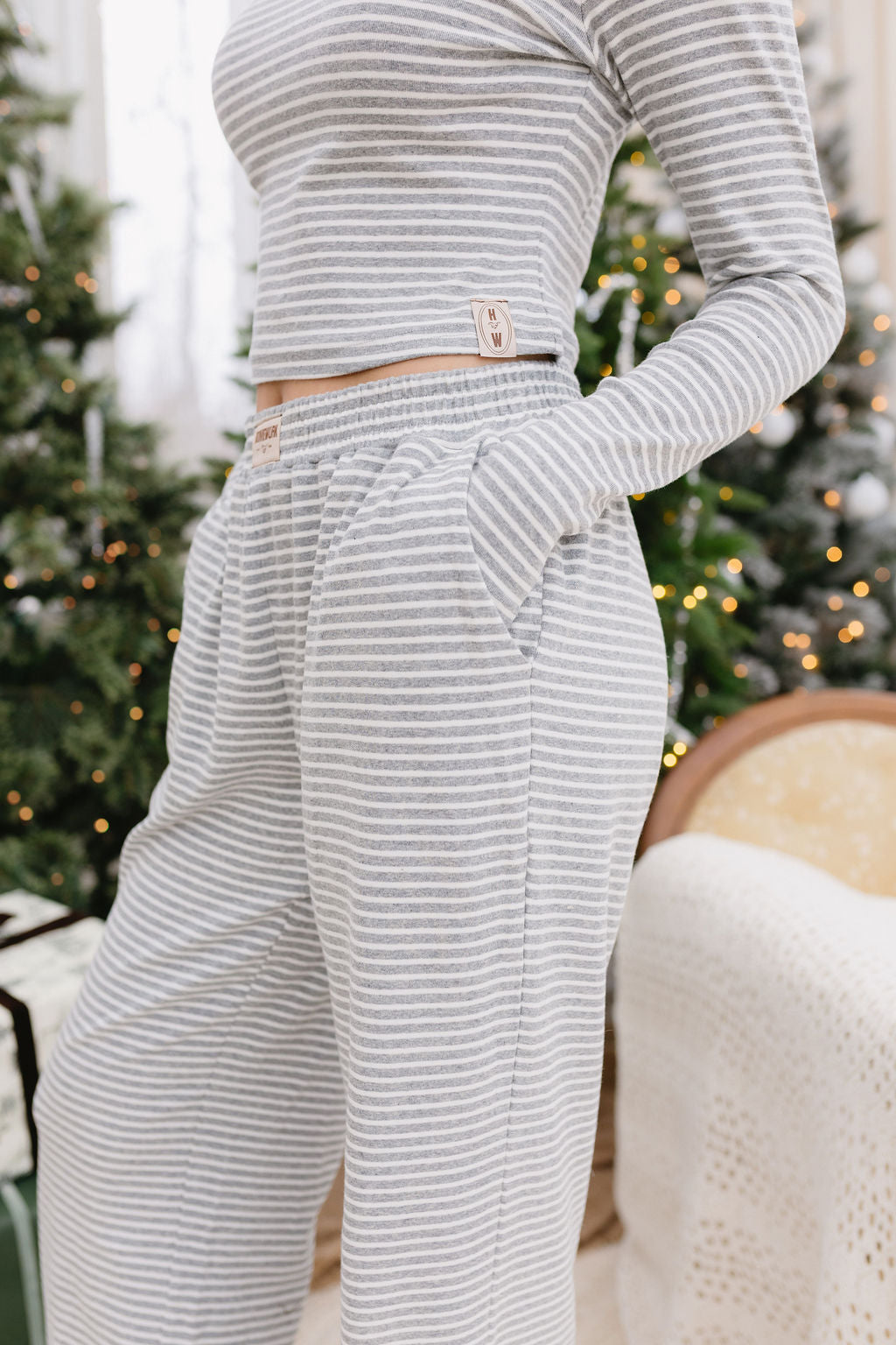 Frost Striped Pants
