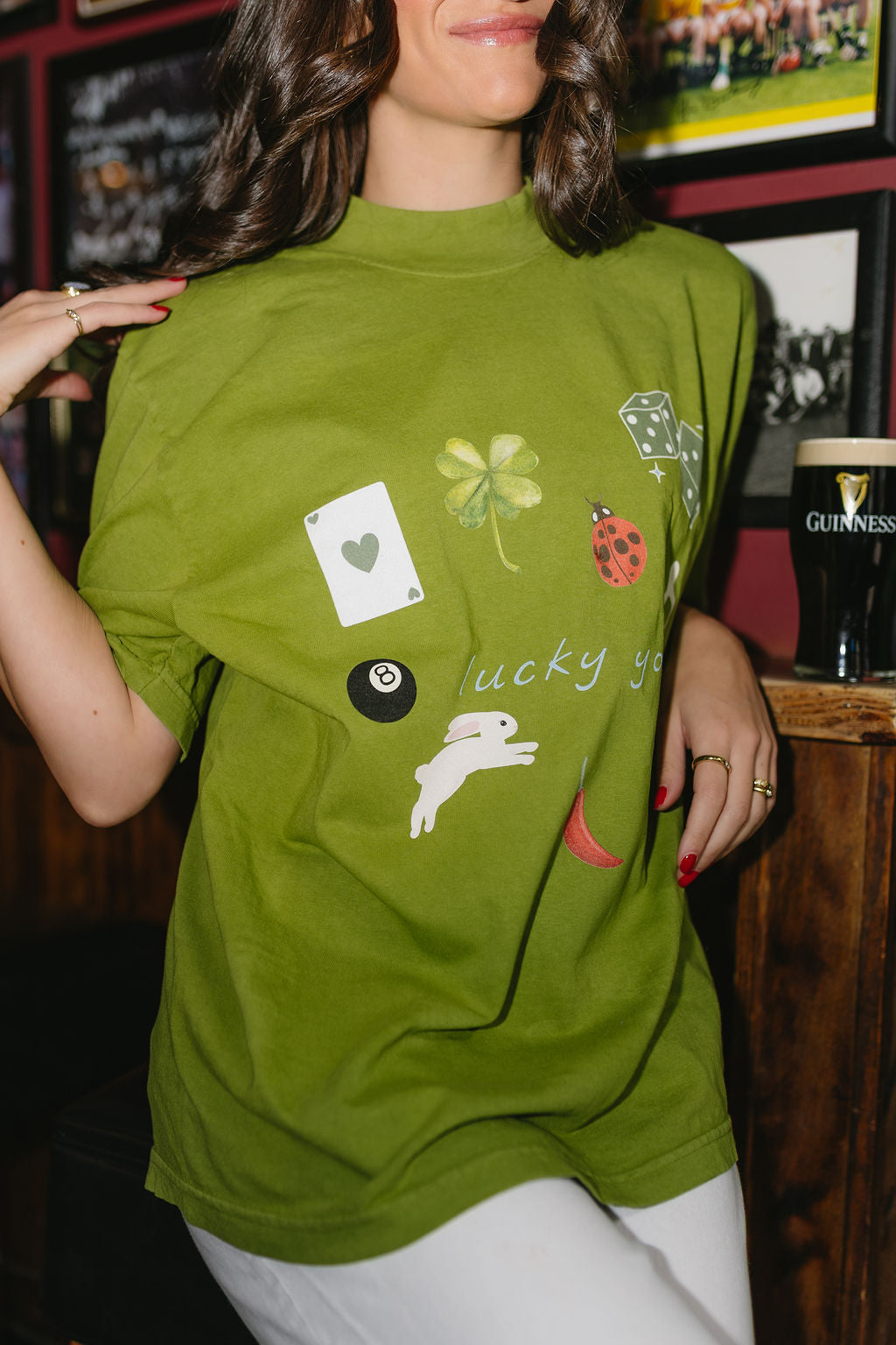 Lucky Icons Mockneck