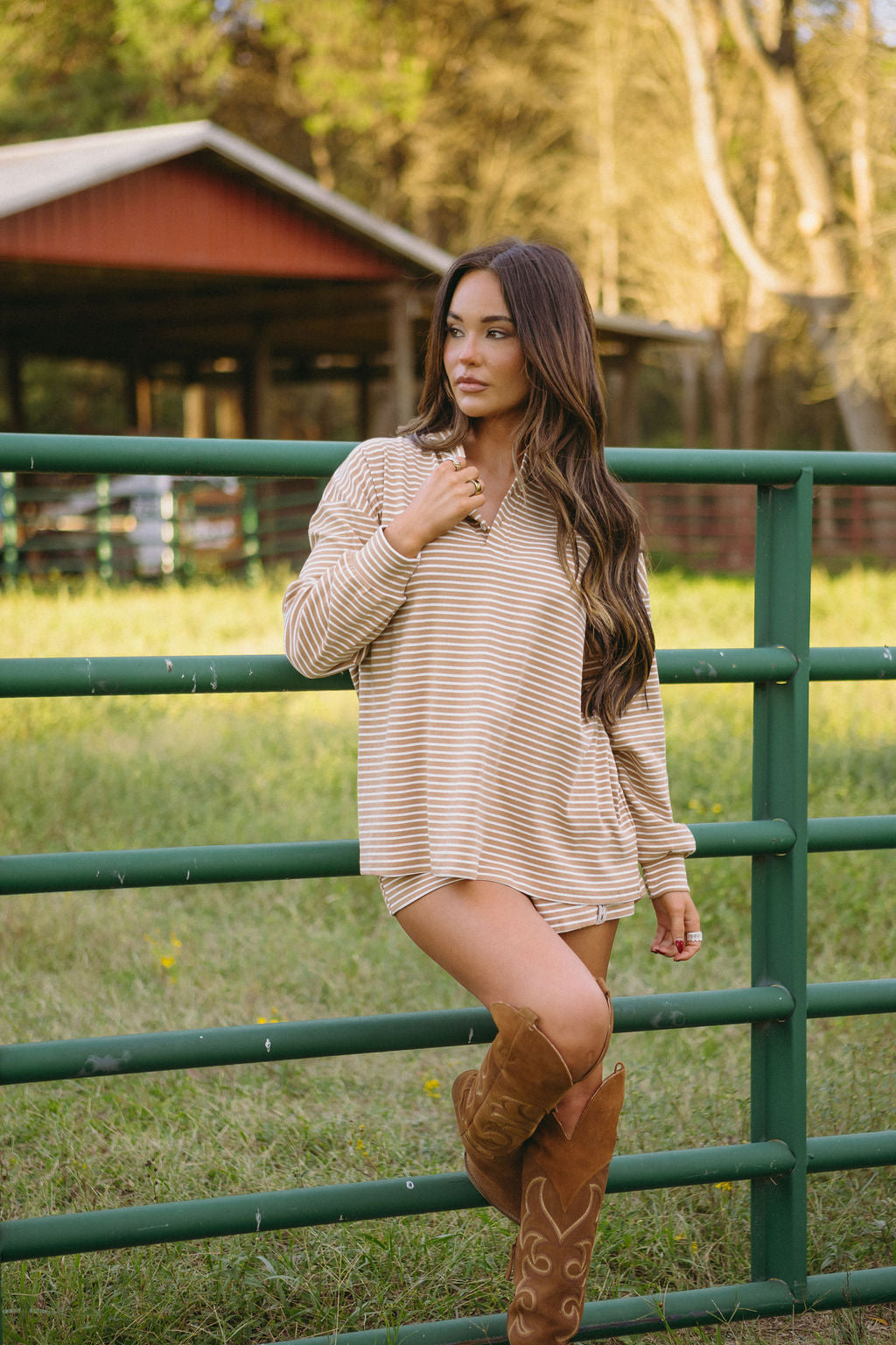 Fawn Long Sleeve Henley