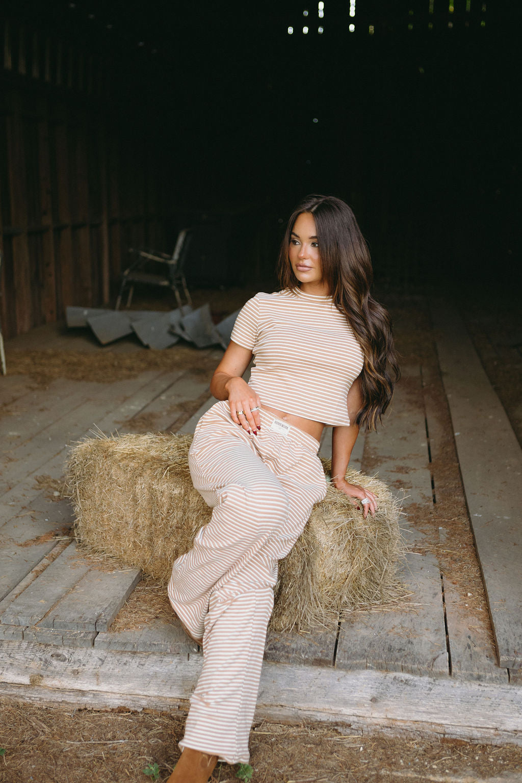 Fawn Striped Pants
