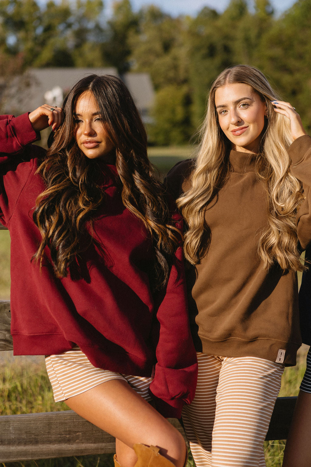 Mulberry Mockneck