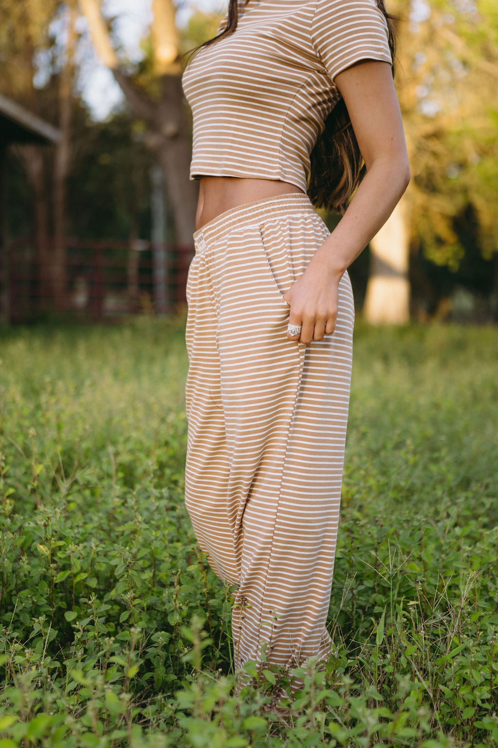 Fawn Striped Pants