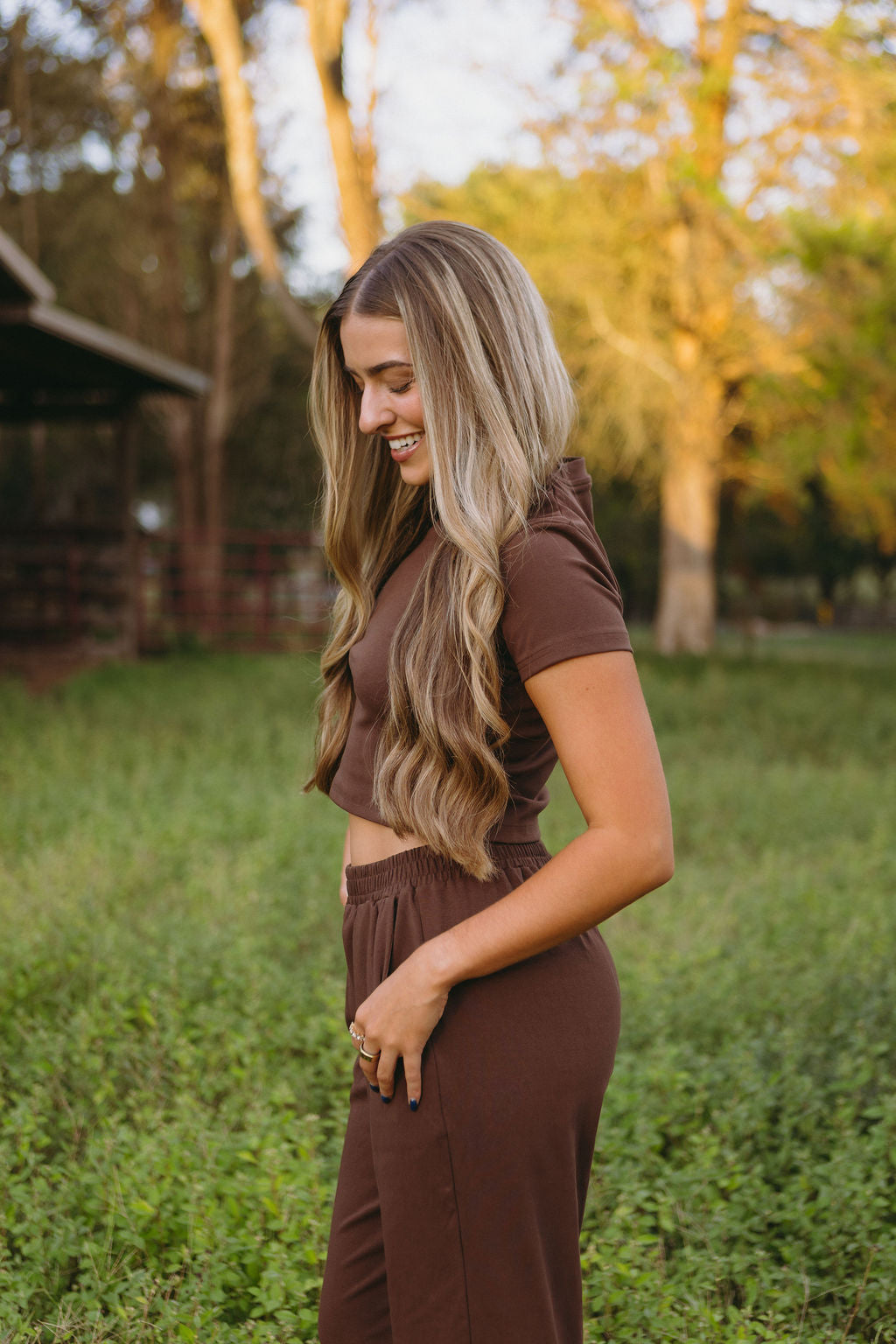 Espresso Baby Tee