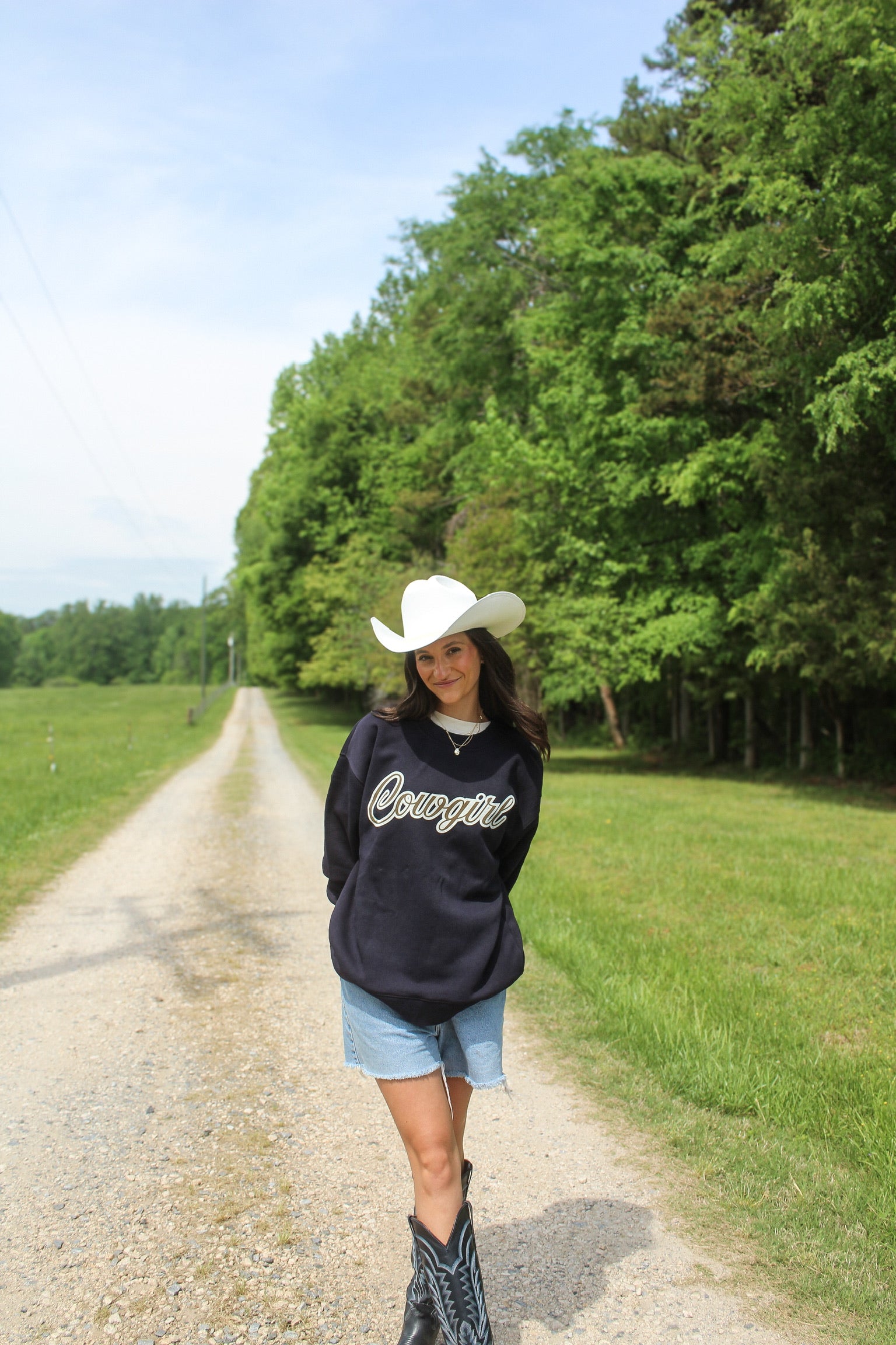 Cowgirl Crewneck