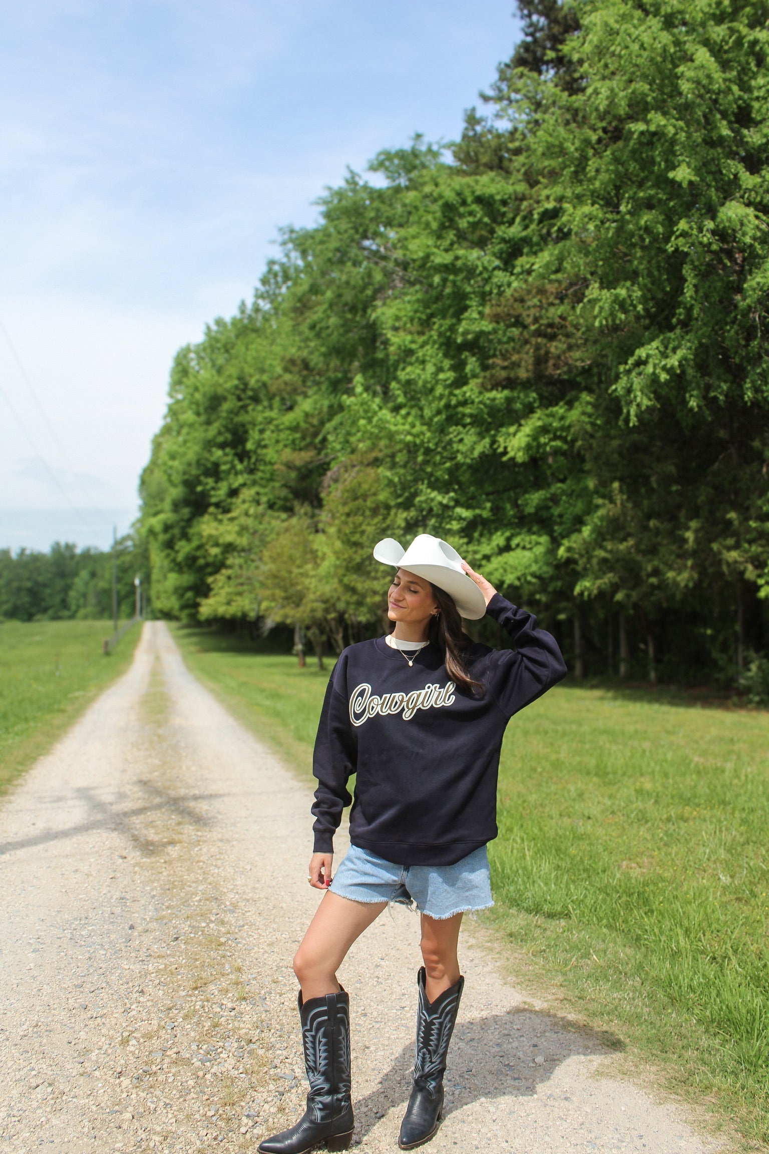Cowgirl Crewneck