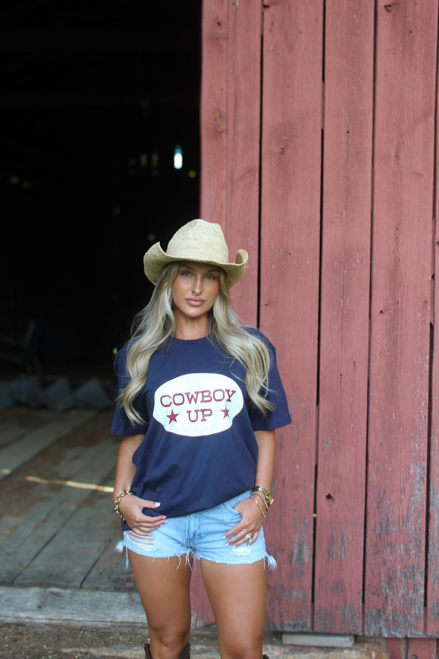 Cowboy Up Tee