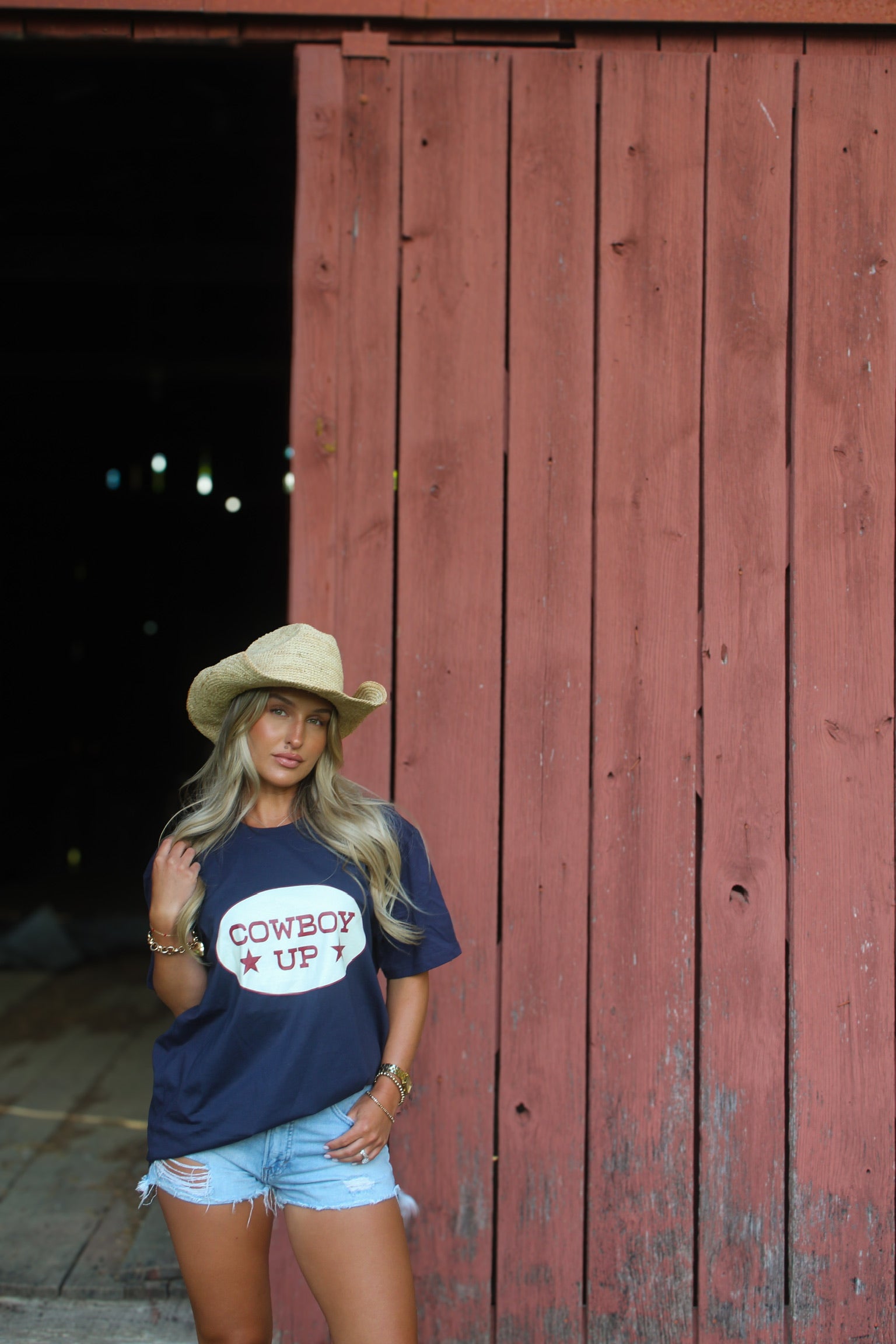 Cowboy Up Tee