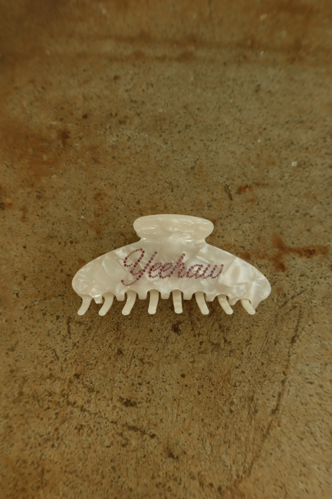 Yeehaw Claw Clip- Rhinestone