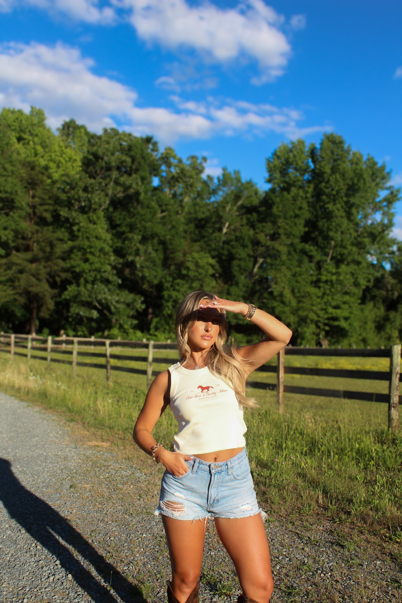 Cold Beer & Country Music Tank