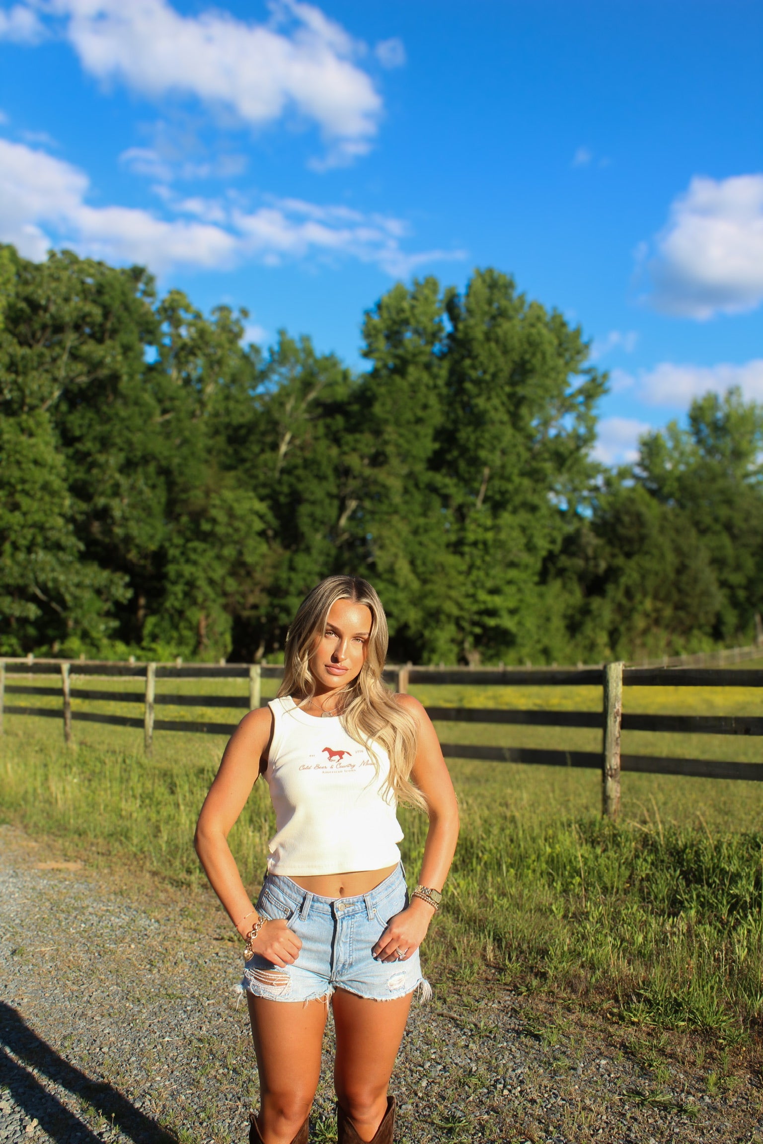 Cold Beer & Country Music Tank