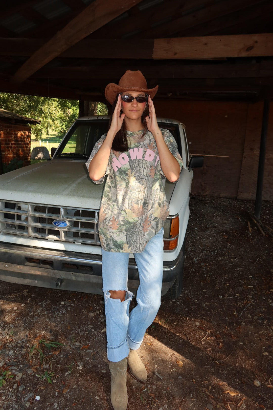 Howdy Camo Tee