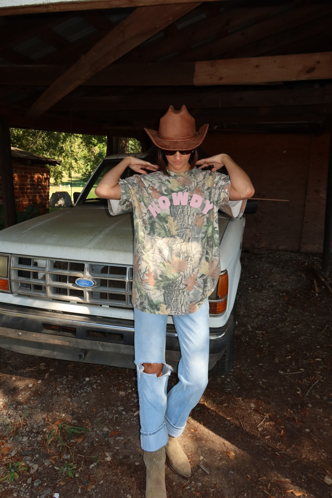 Howdy Camo Tee
