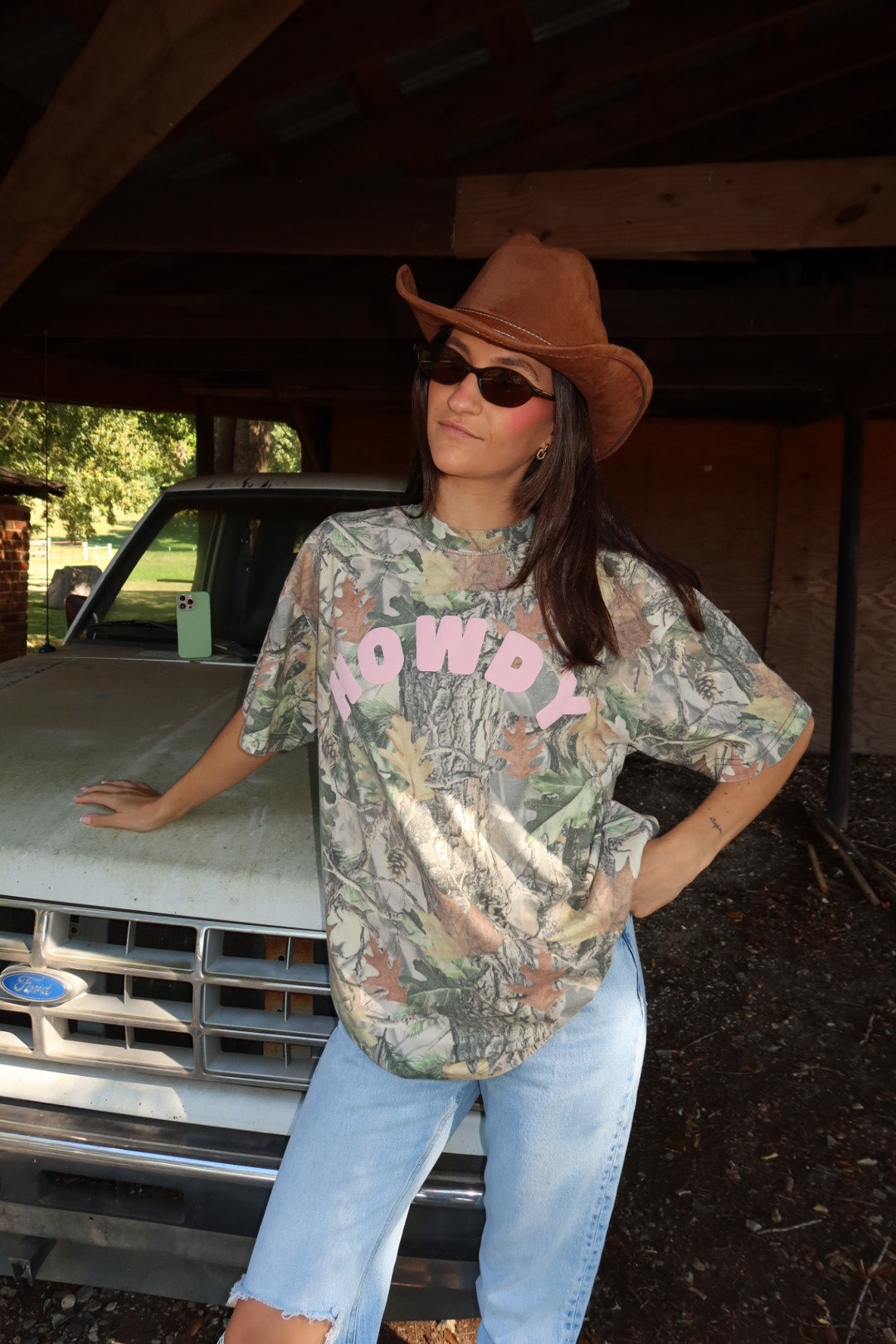 Howdy Camo Tee
