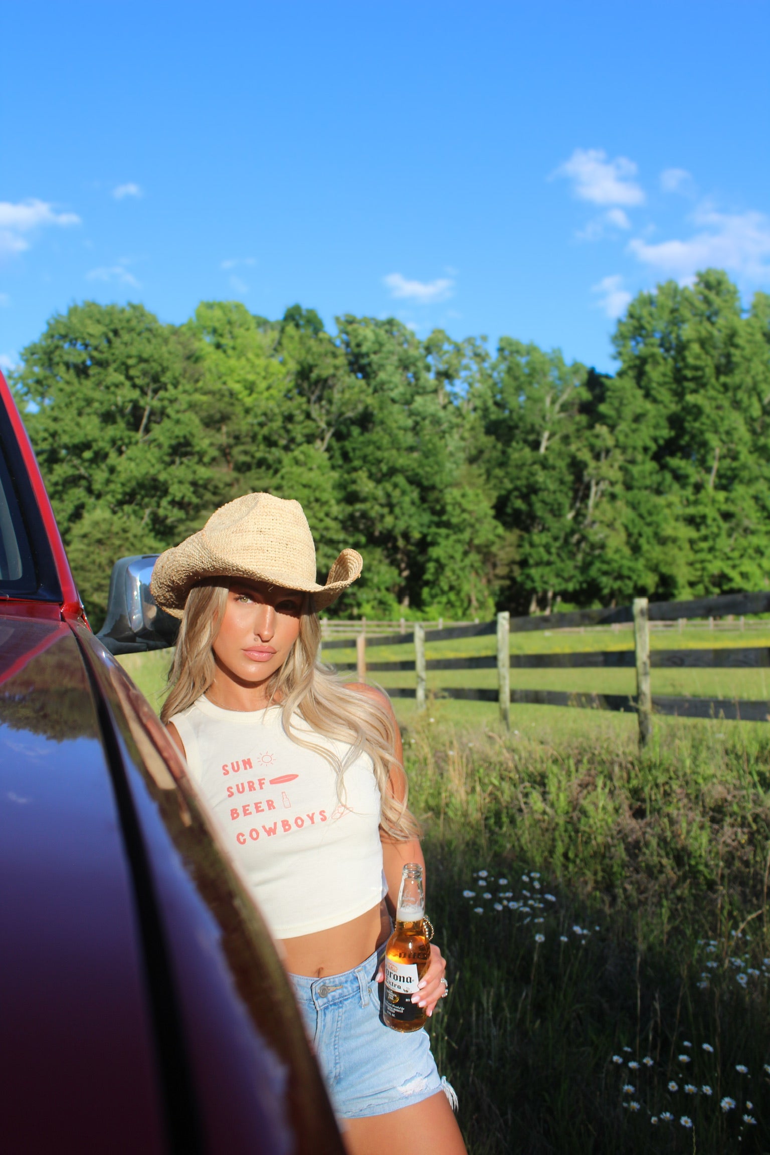Sun Surf Beer Cowboys Tank
