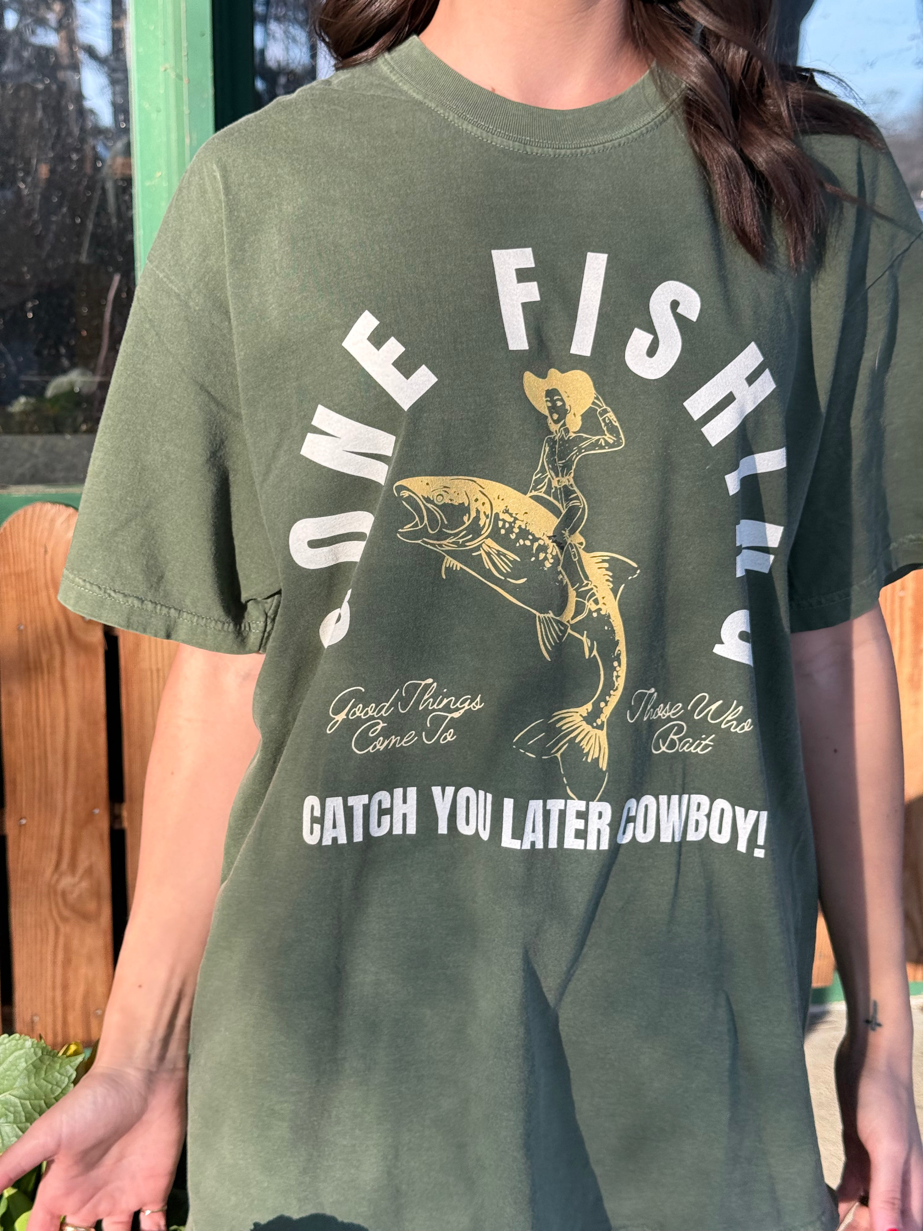 Gone Fishing Tshirt