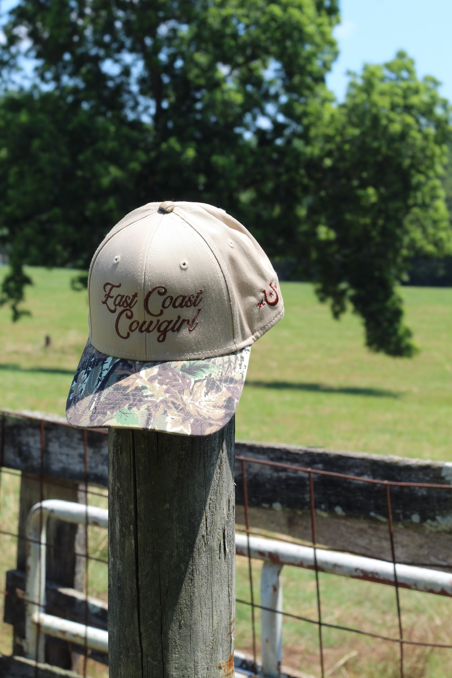East Coast Cowgirl Two Tone Hat