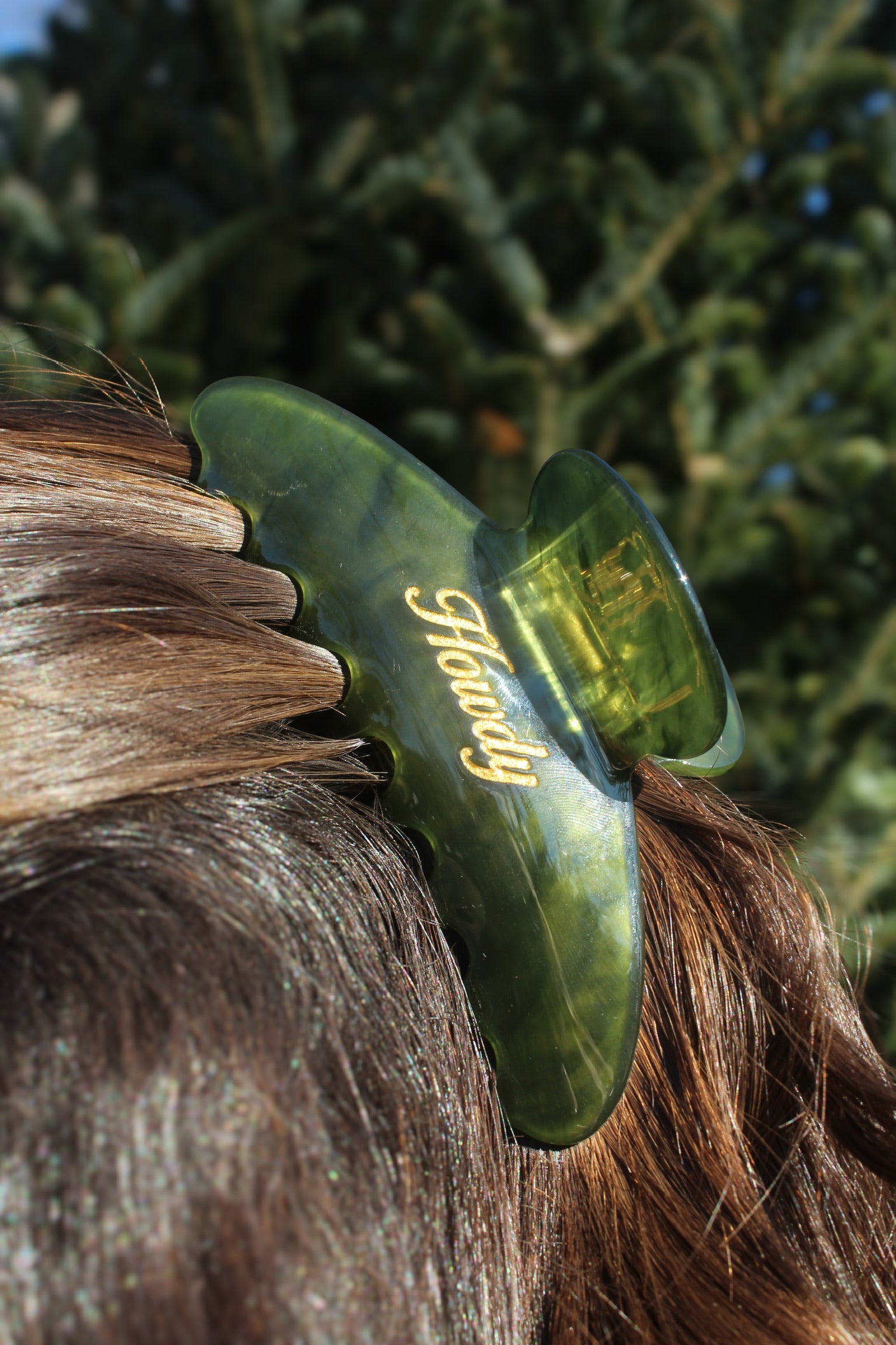 Howdy Claw Clip- Engraved