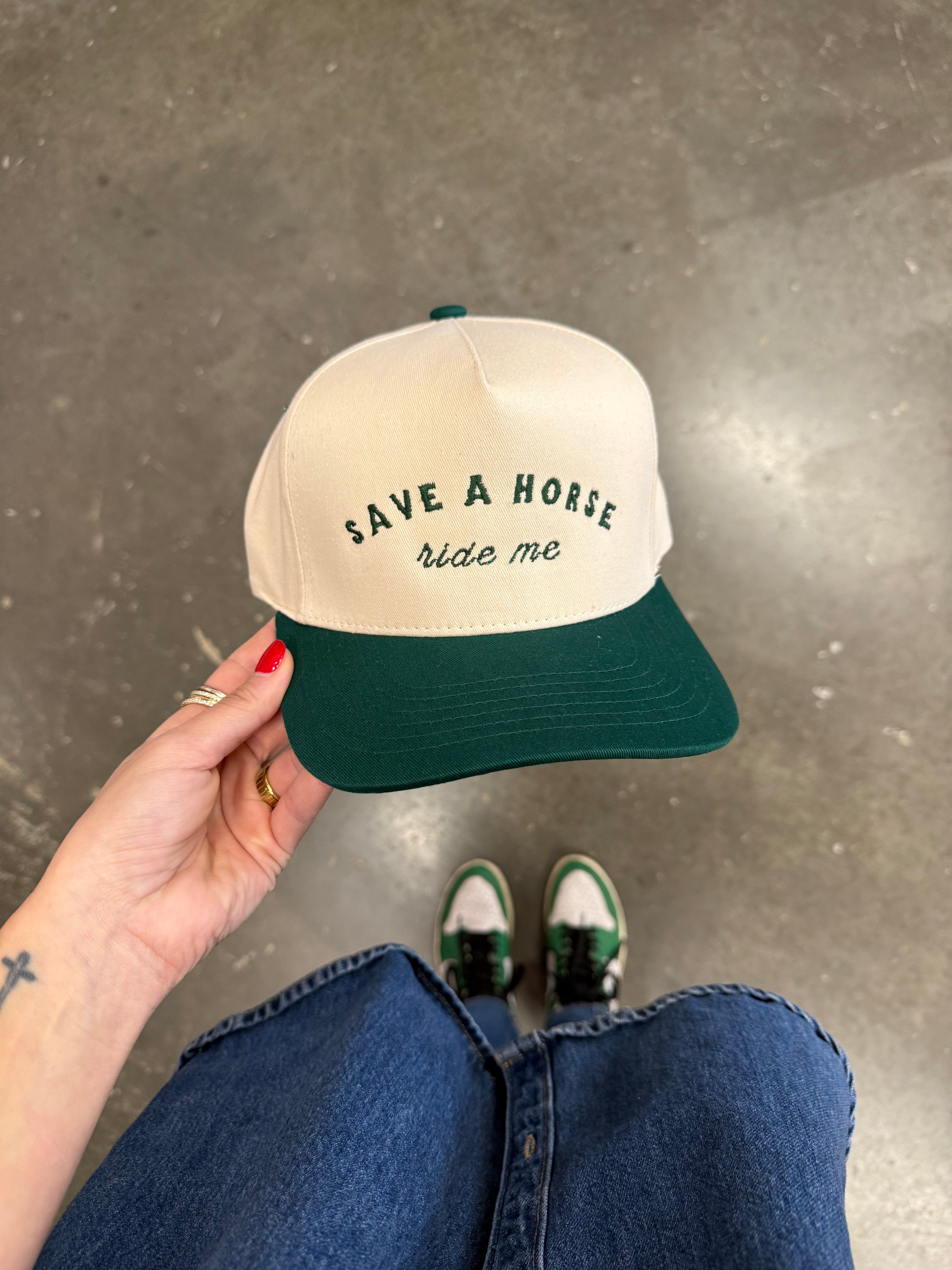 Ride Me Hat- Green