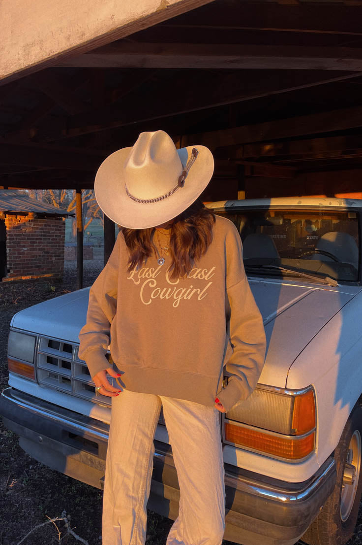 East Coast Cowgirl Sweatshirt- Sage