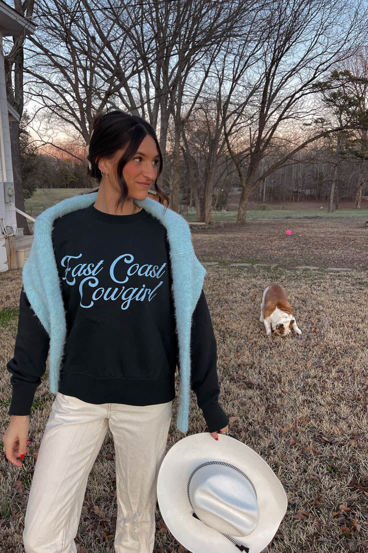 East Coast Cowgirl Sweatshirt- Emerald