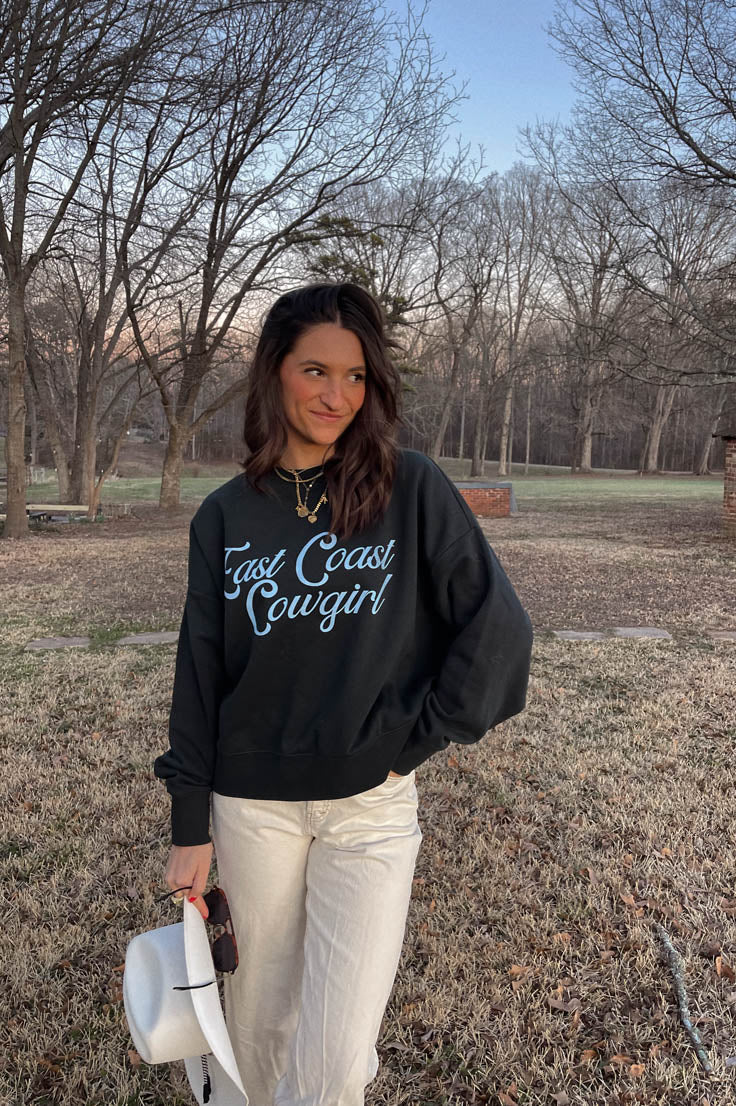 East Coast Cowgirl Sweatshirt- Emerald