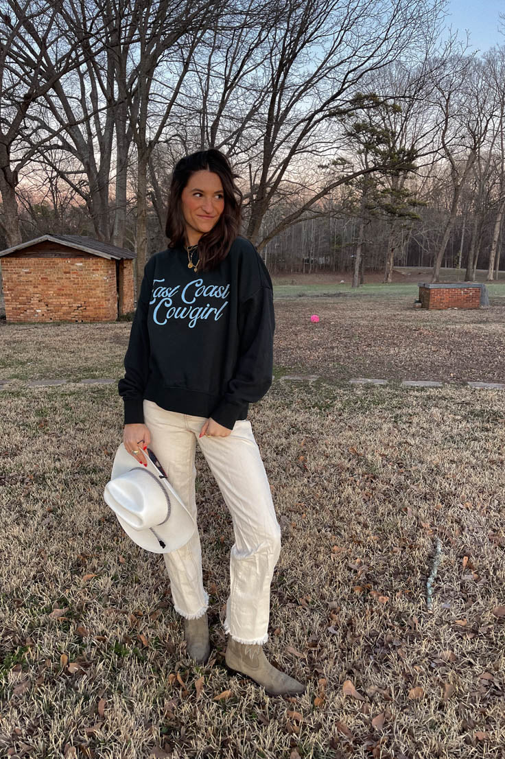 East Coast Cowgirl Sweatshirt- Emerald