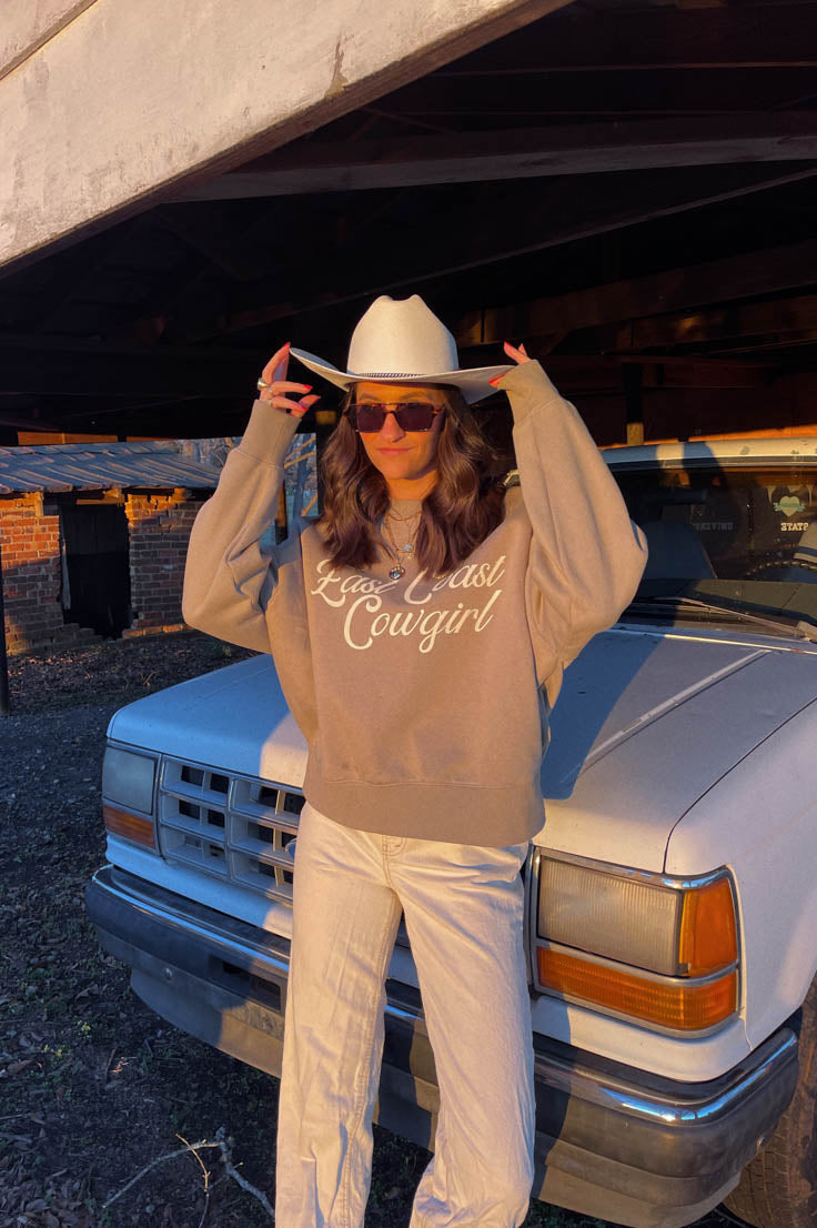 East Coast Cowgirl Sweatshirt- Sage