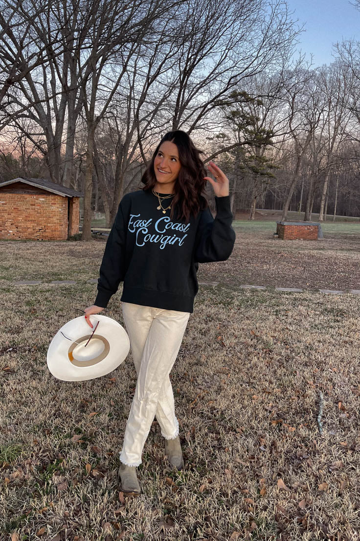 East Coast Cowgirl Sweatshirt- Emerald